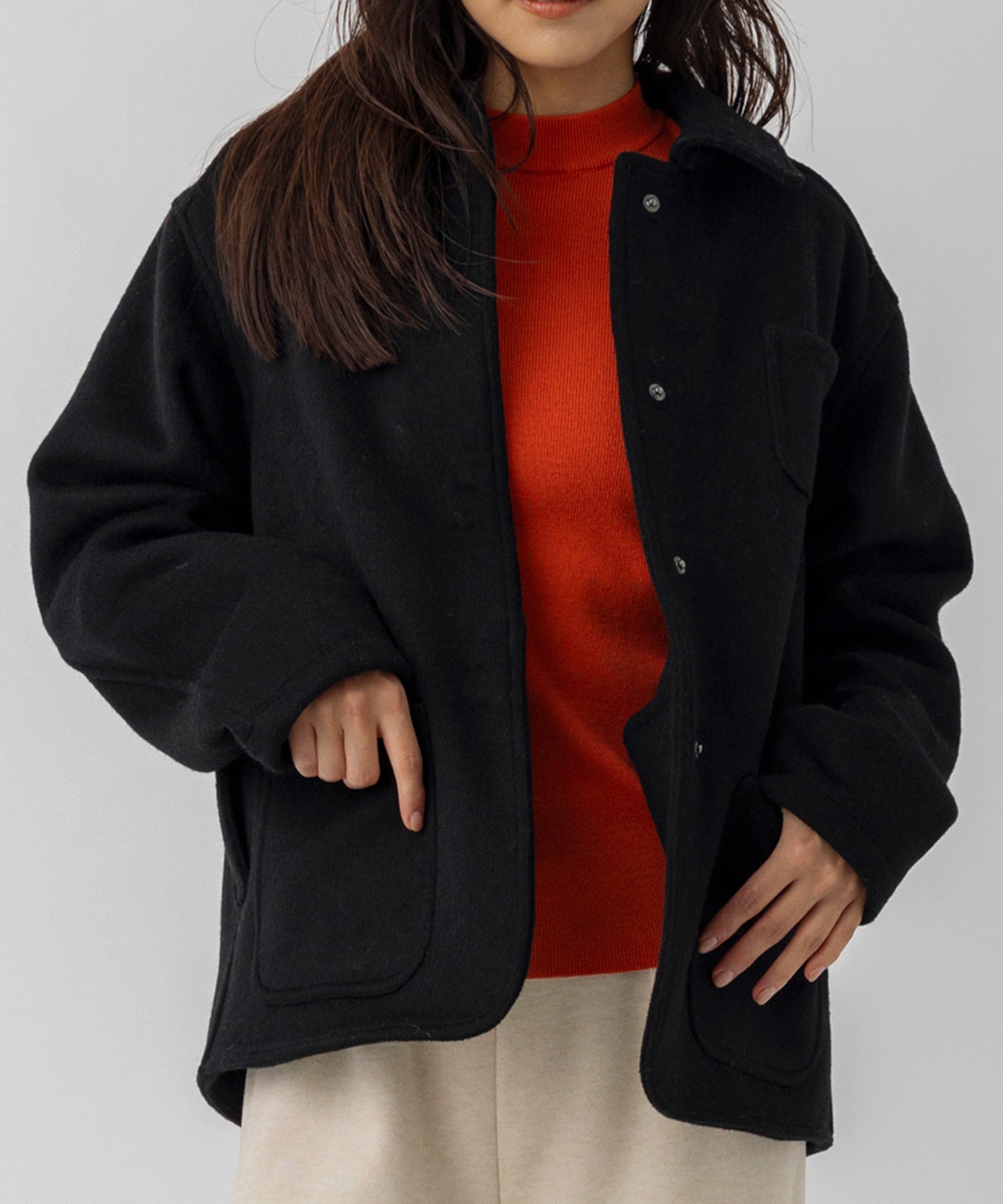 ウールショートジャケット