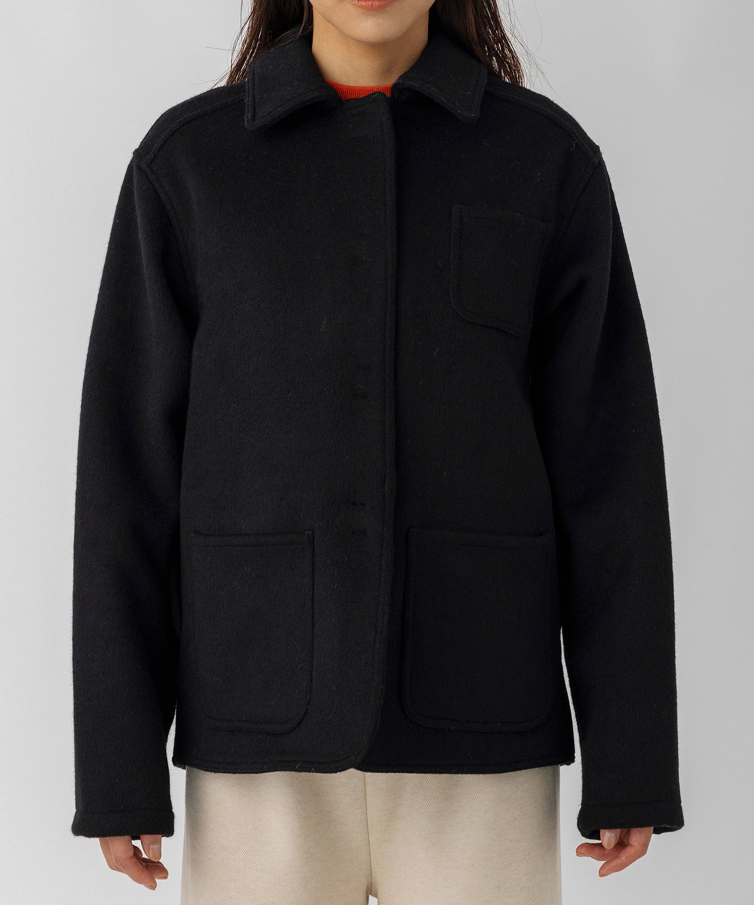 ウールショートジャケット