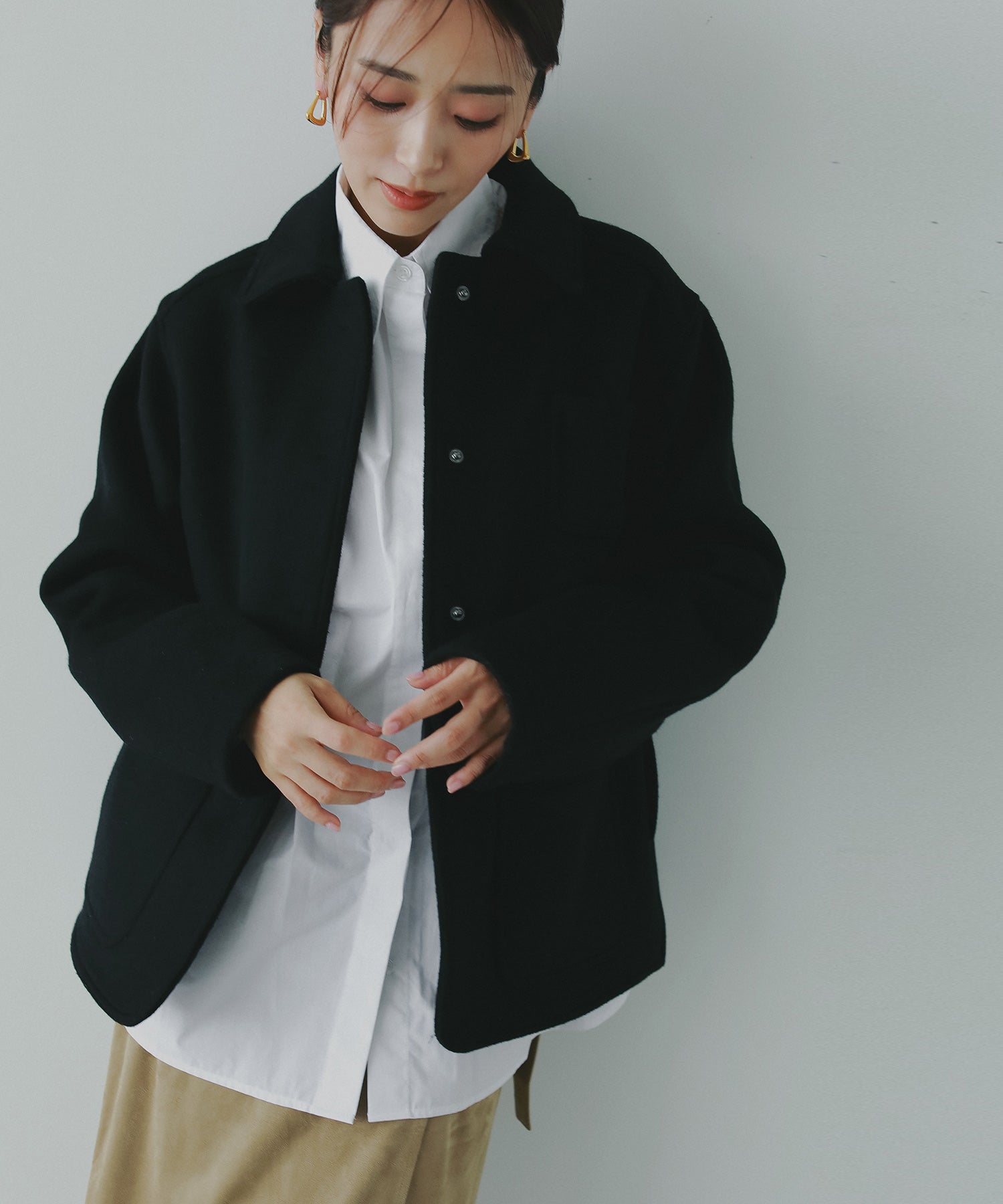 ウールショートジャケット