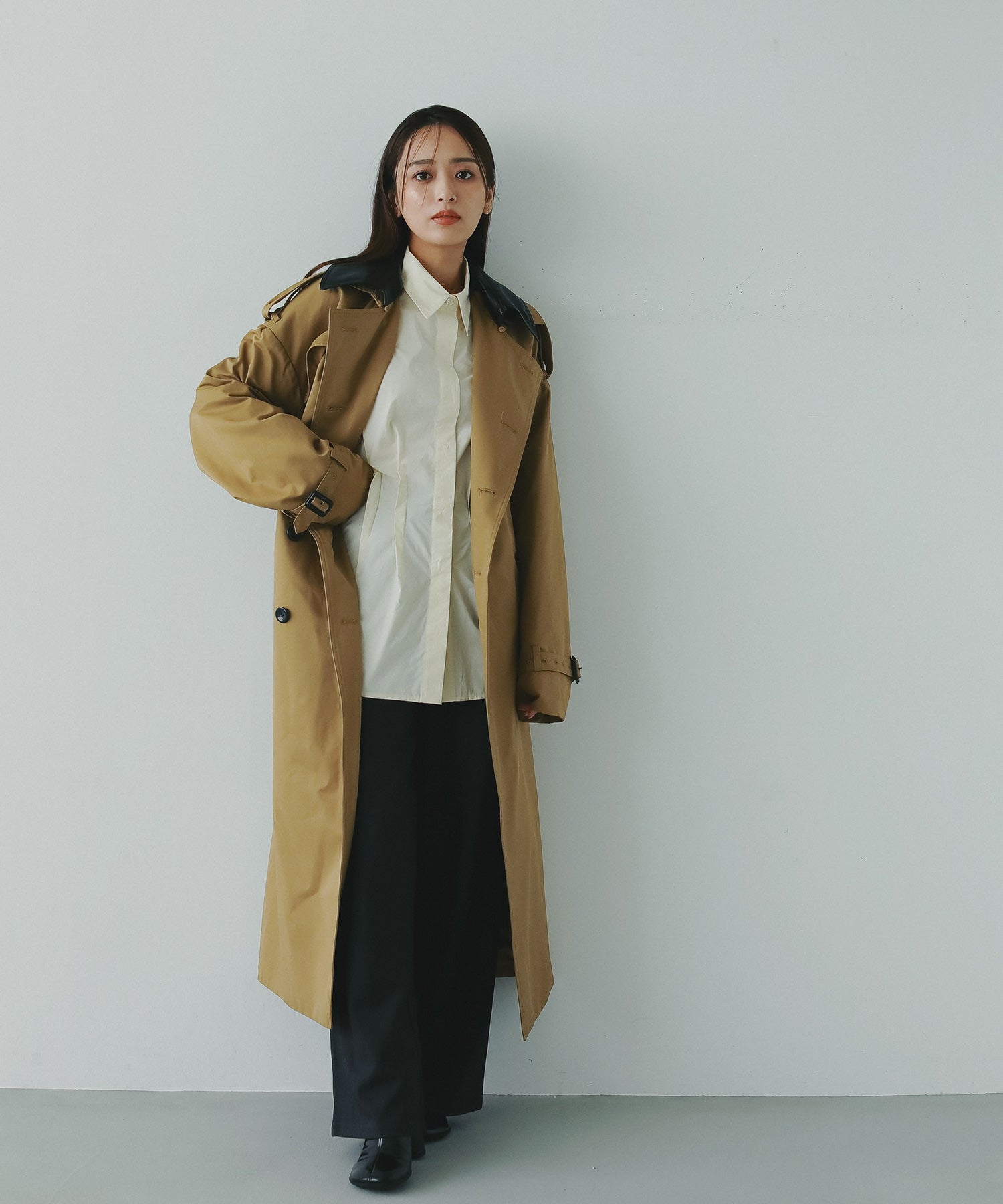 ノータックスマートワイドパンツ