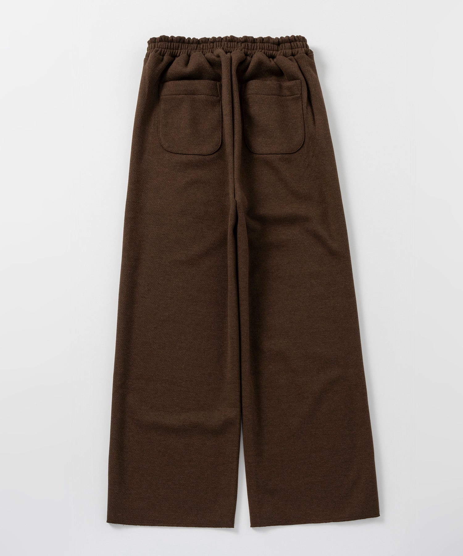 フェルトニットイージーワイドパンツ