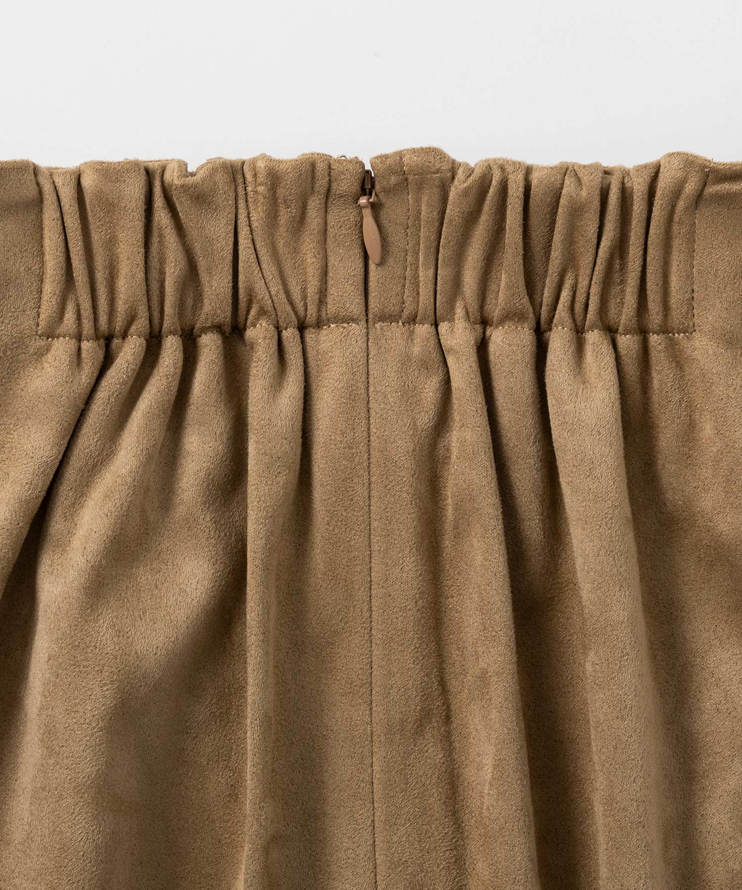 スエードラップタイトスカート