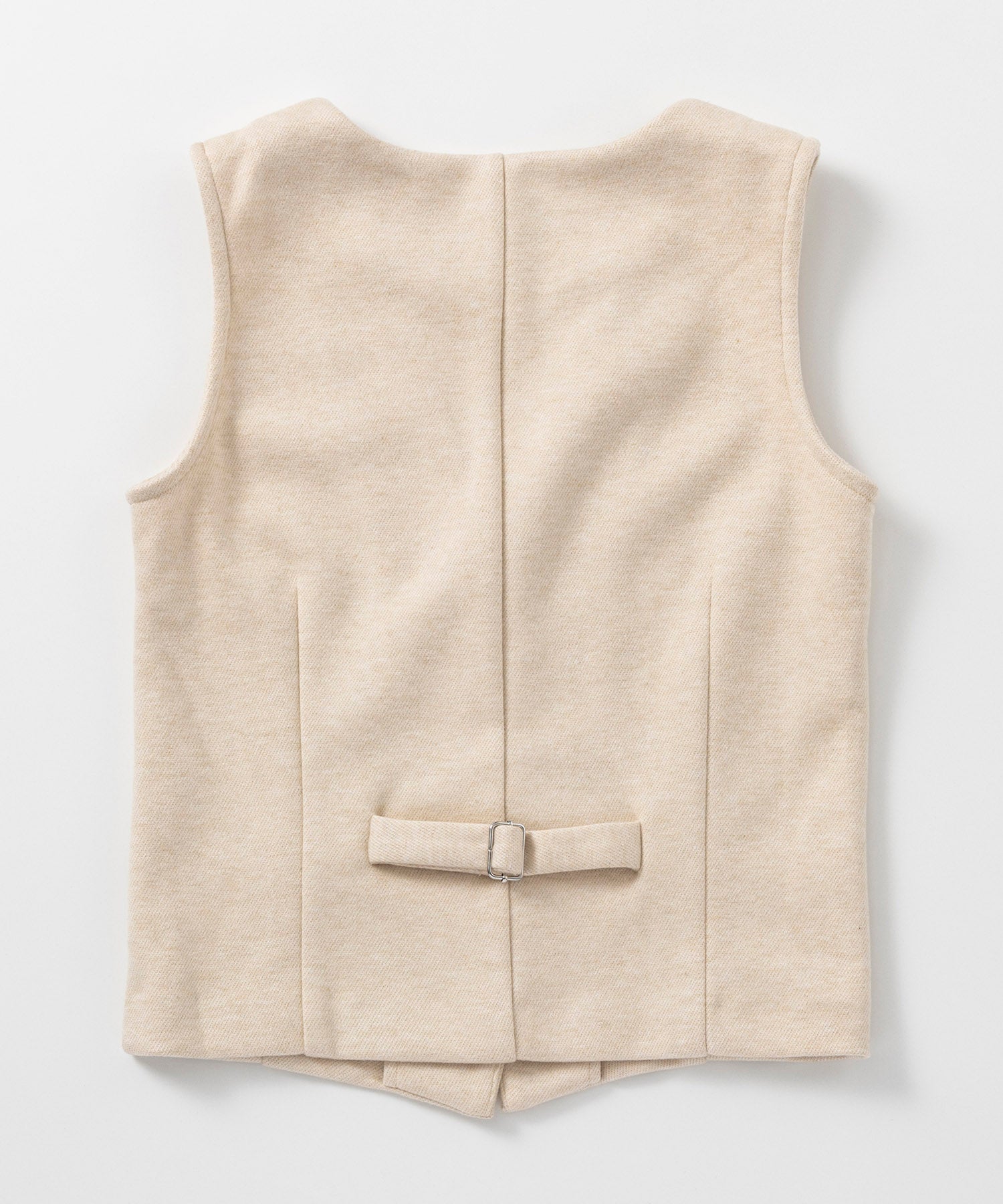 フェルトニットVネックジレ