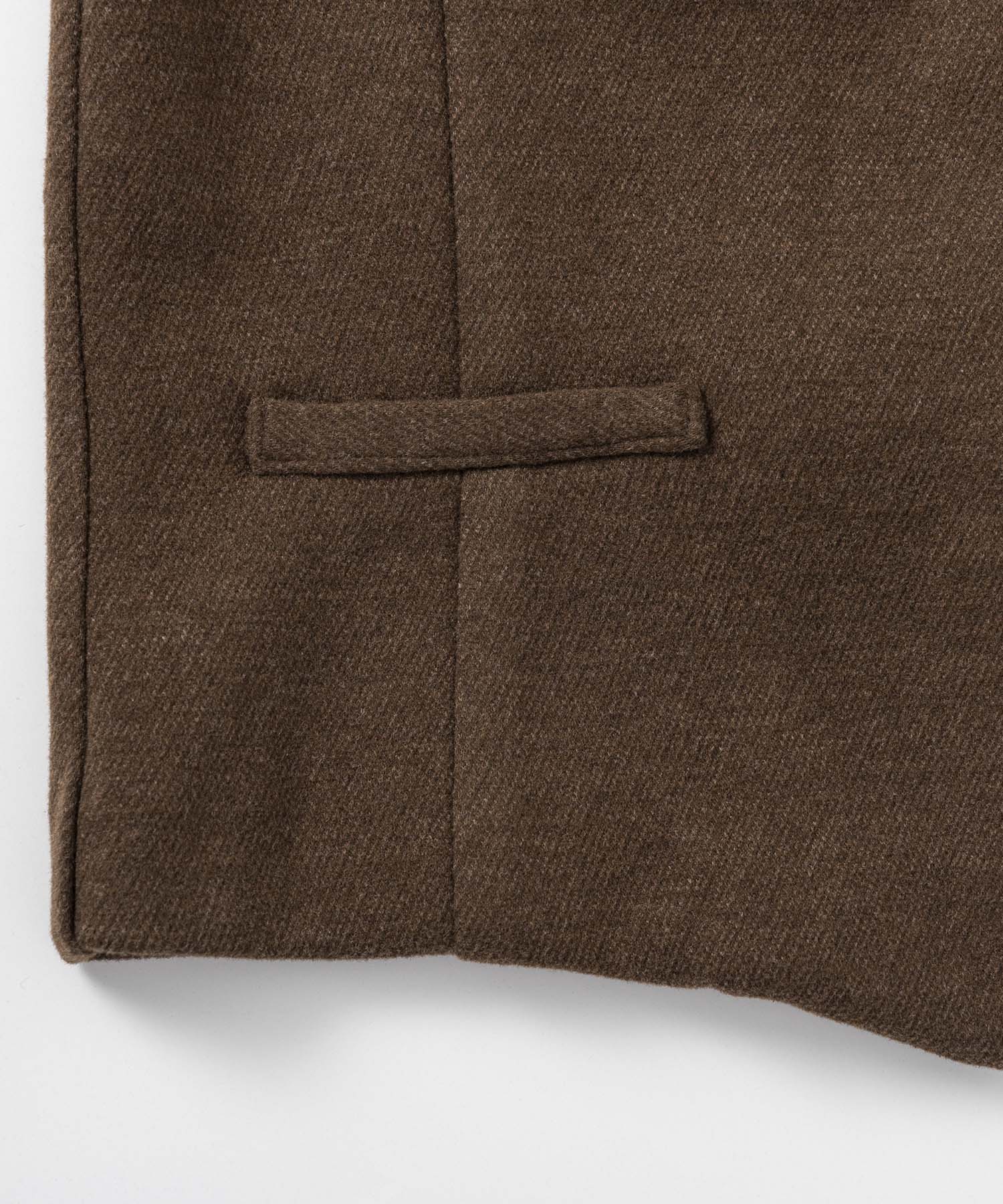 フェルトニットVネックジレ