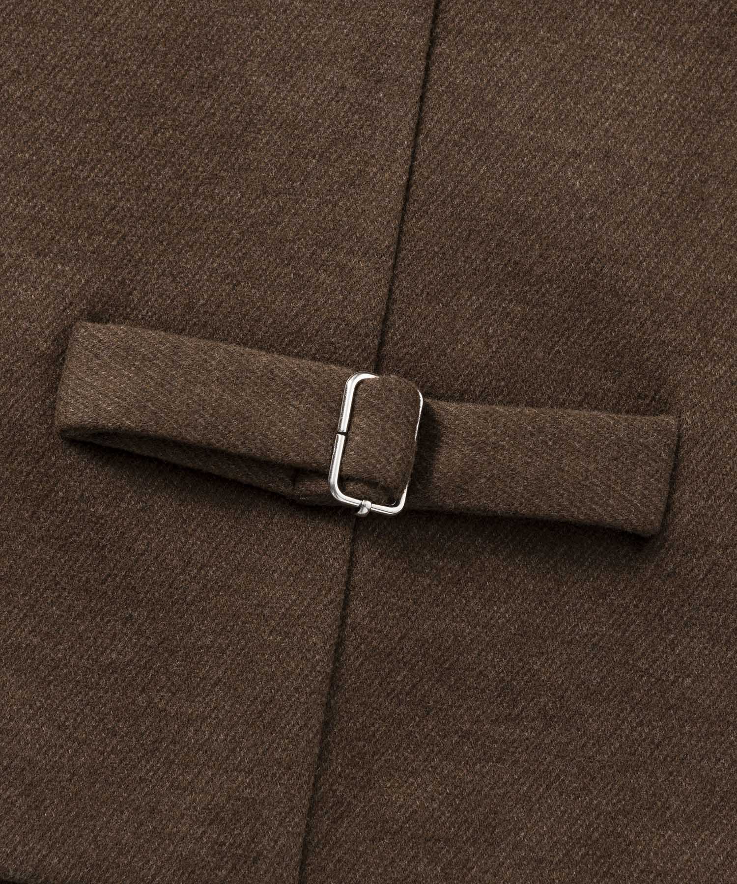 フェルトニットVネックジレ