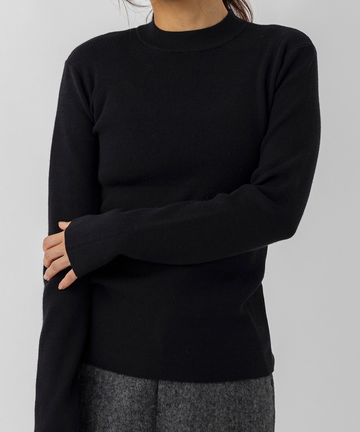 ウォッシャブルニットトップス