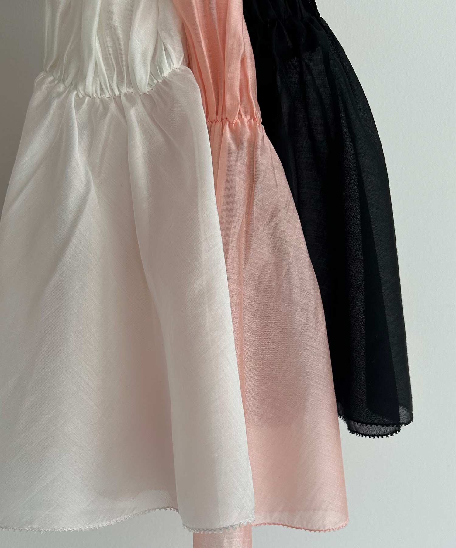 フレアスリーブ スタンドネックシアーブラウス【セレモニー/オケージョン】