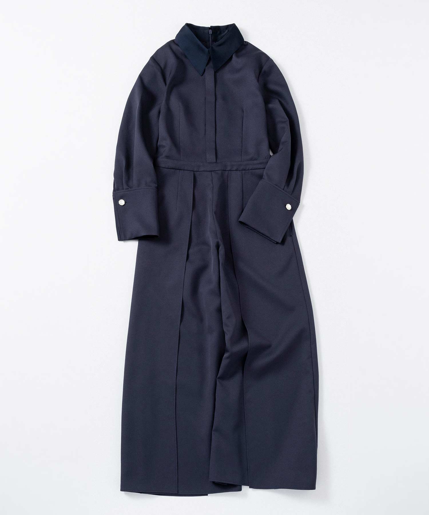 クラシックカフス 襟付きオールインワン【セレモニー/オケージョン】