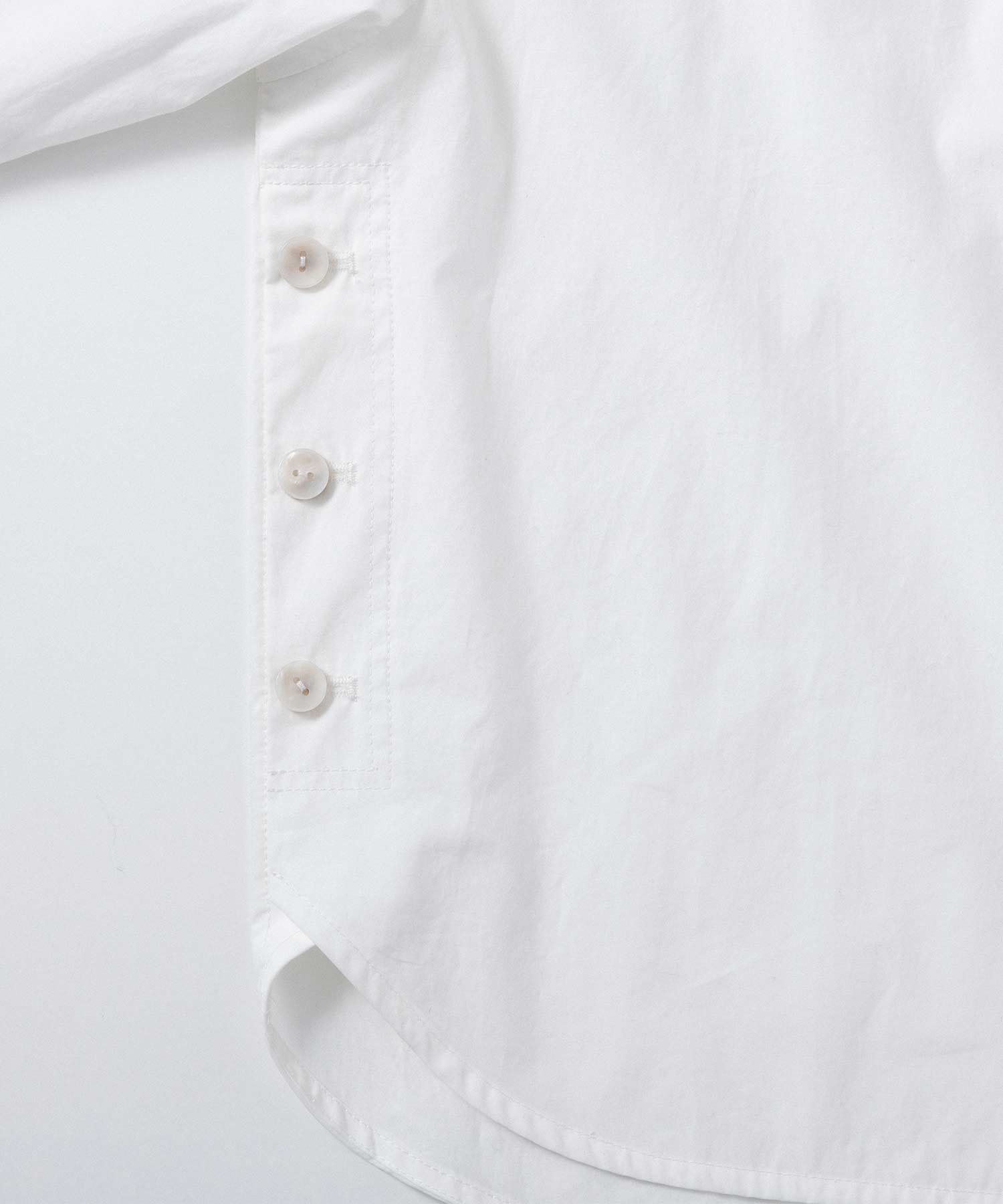 サイドボタン付き スキッパーシャツ【セレモニー/オケージョン】