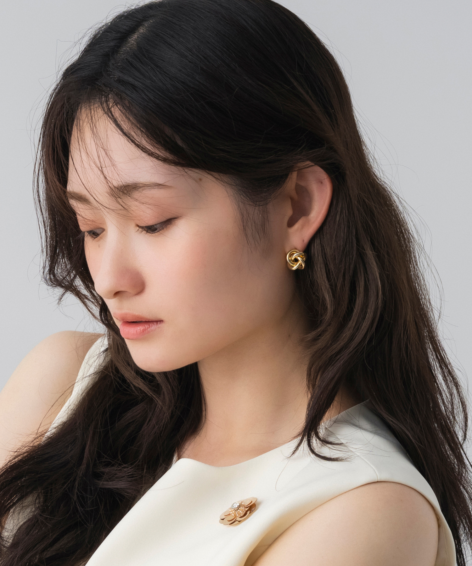 ノットデザインメタルピアス｜AJUGA.（アジュガ）公式通販サイト