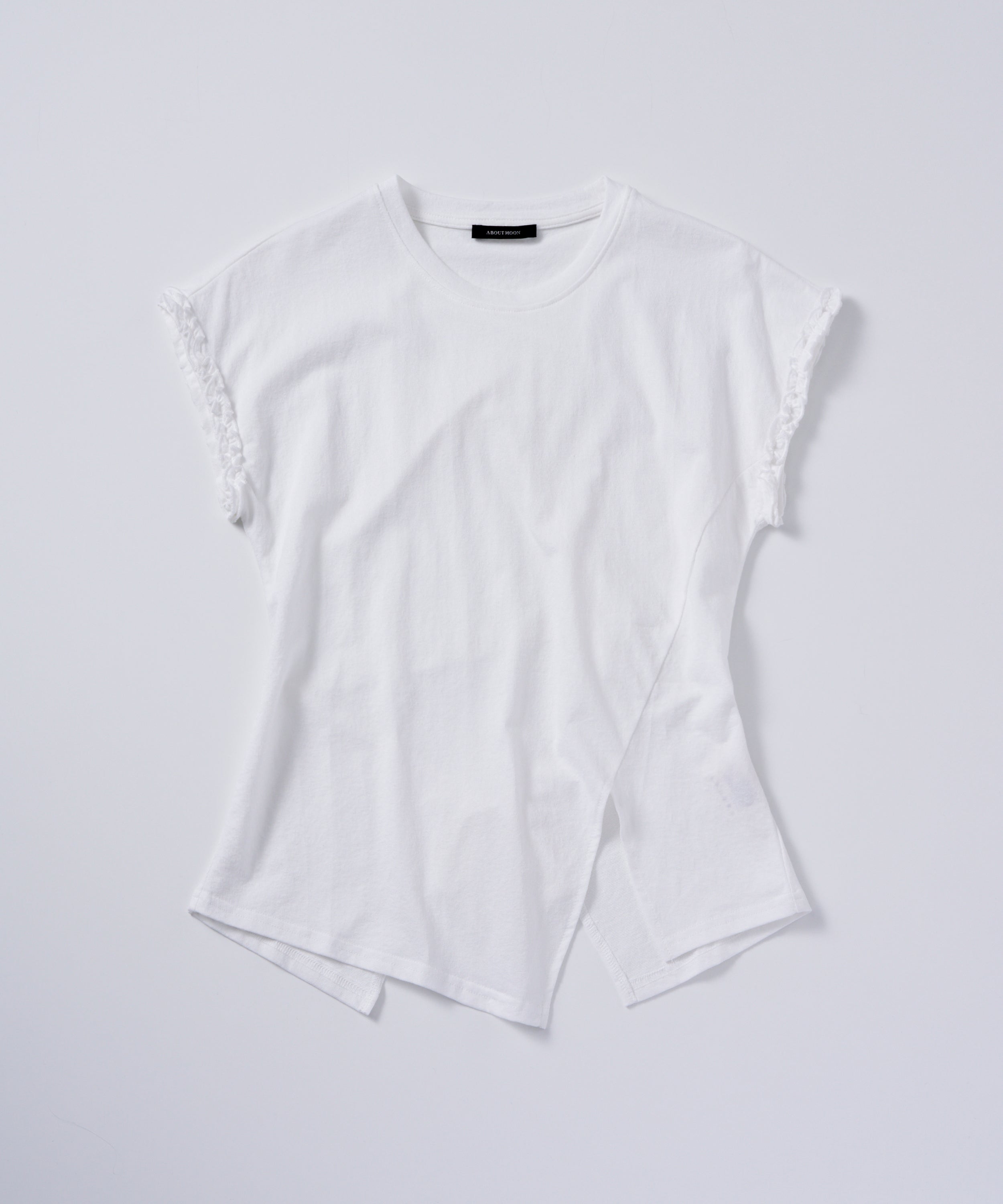 【6月下旬お届け】フリルスリーブデザインTシャツ
