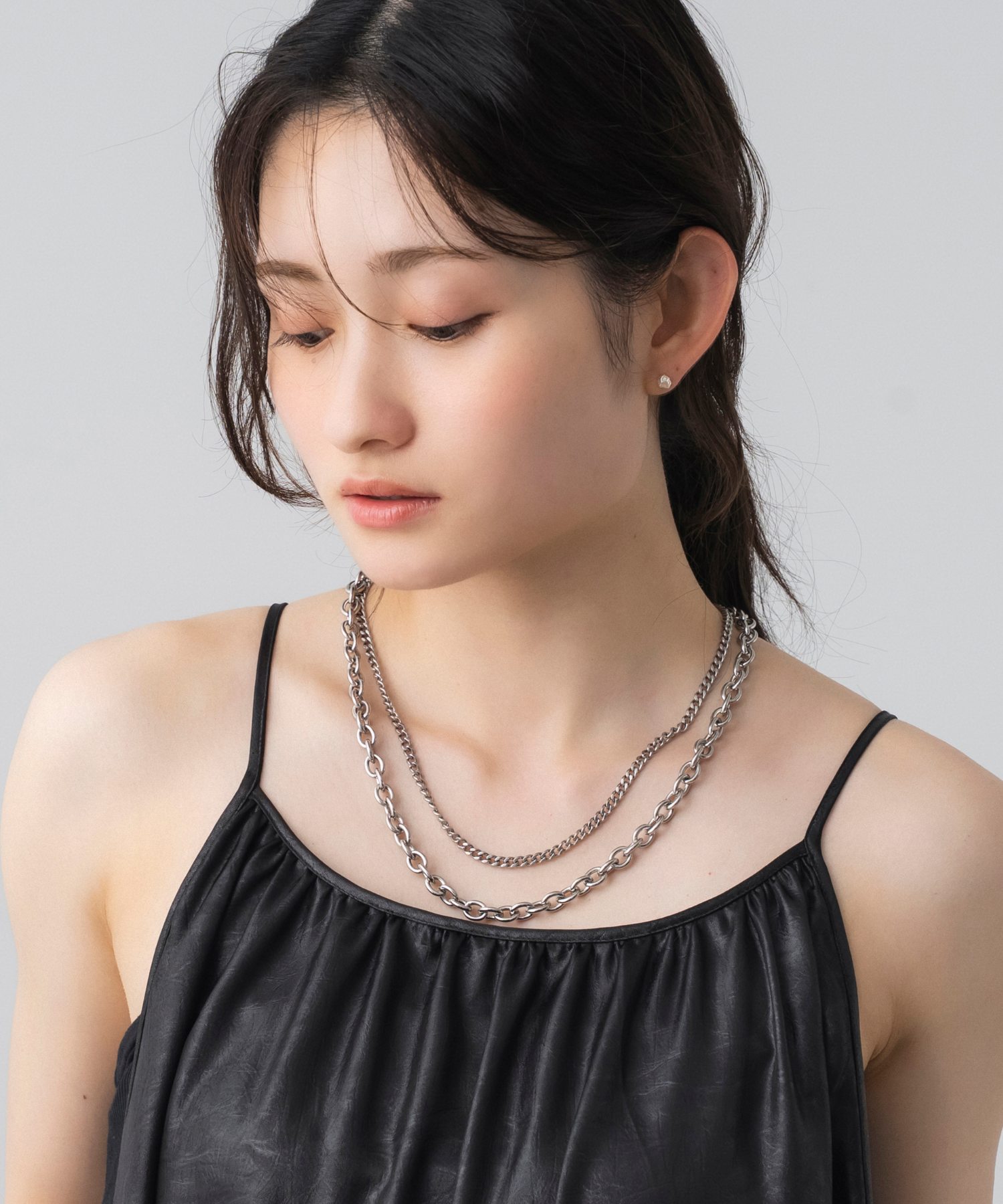 ミニマルスタッドシルバー925ピアス｜AJUGA.（アジュガ）公式通販サイト
