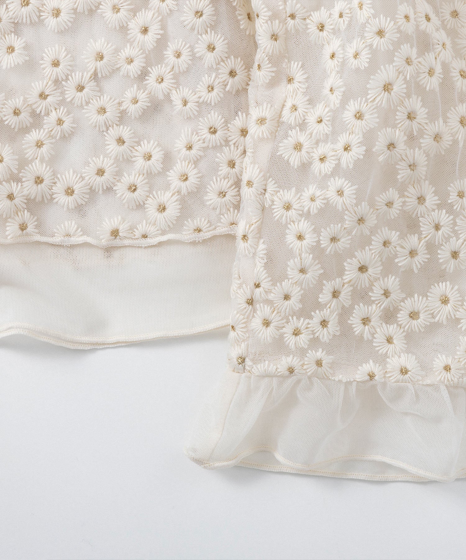 シアージャガードフラワーカットソー