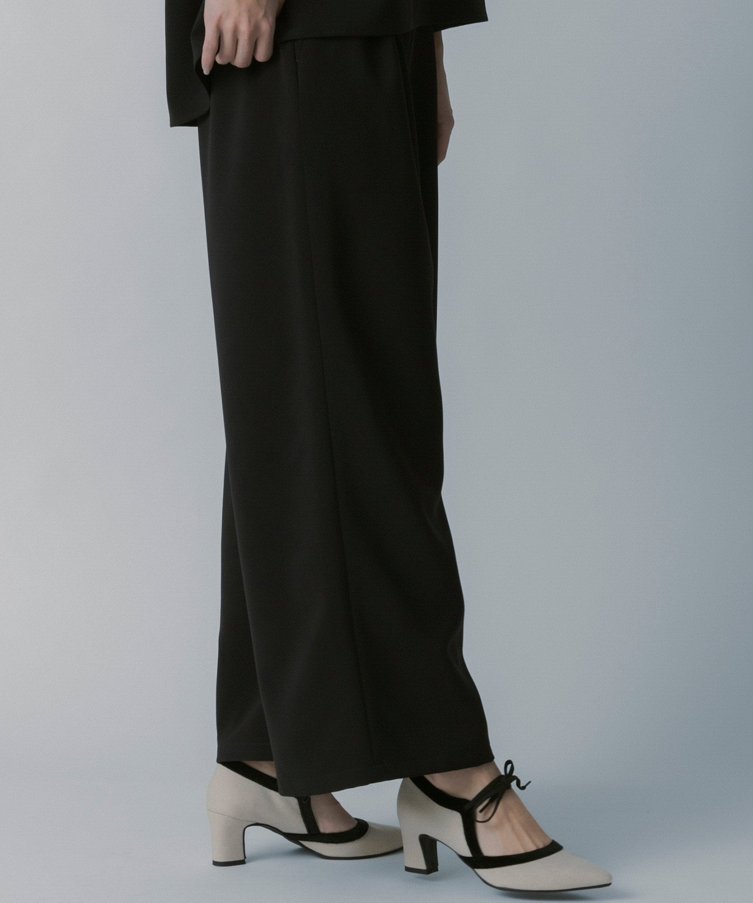 イージーストレートワイドパンツ【セレモニー/オケージョン】