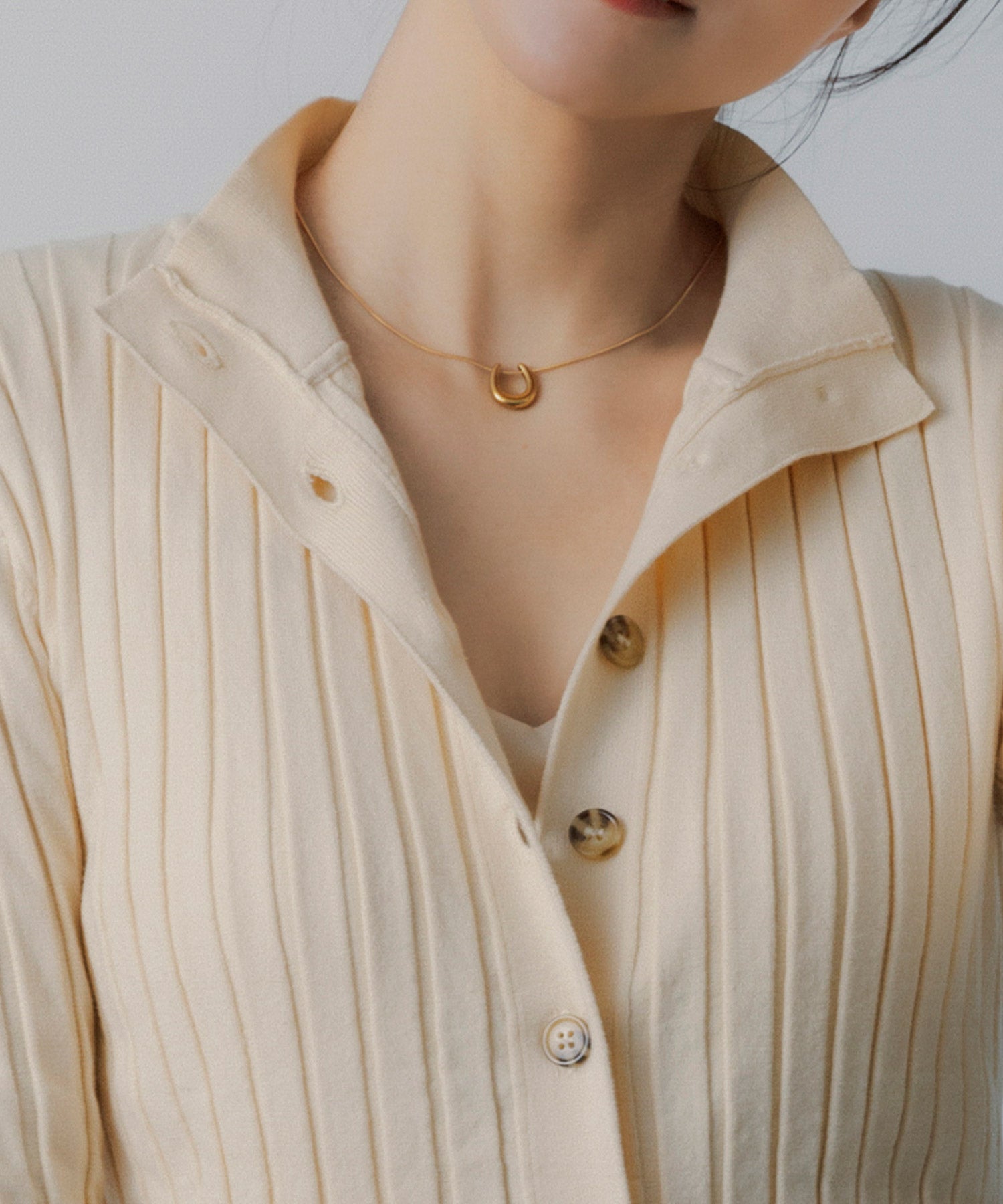 ホースシューネックレス