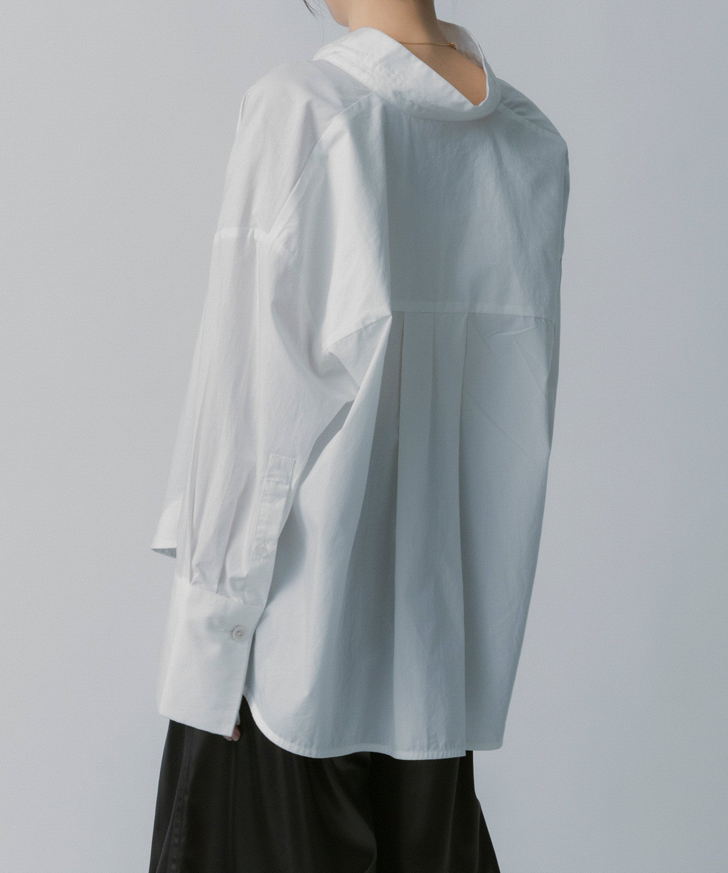 サイドボタン付き スキッパーシャツ【セレモニー/オケージョン】