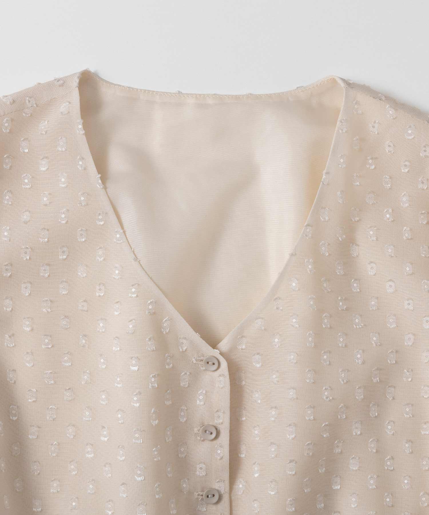 シアードット フリルワンピース