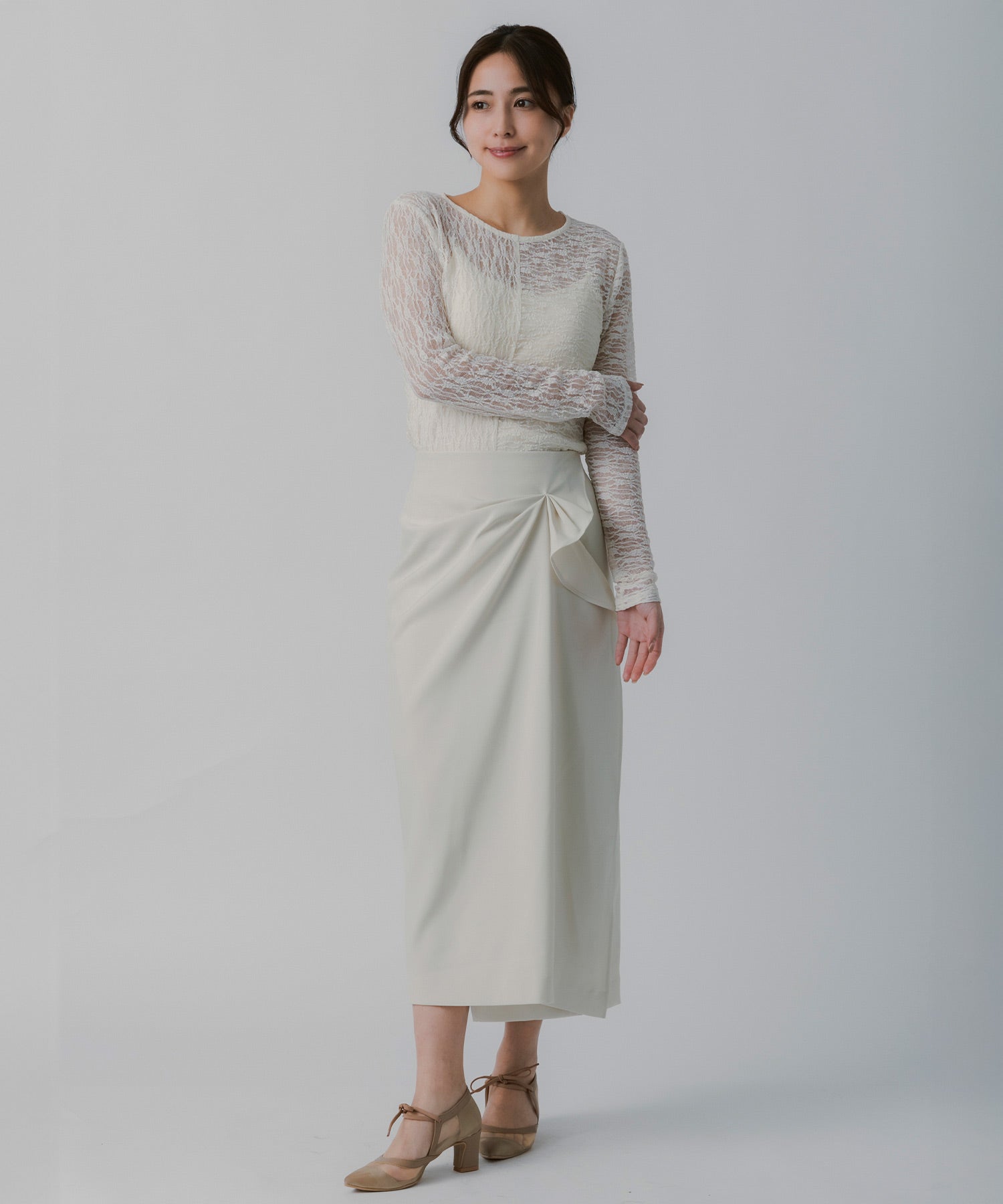ラップラインスカート