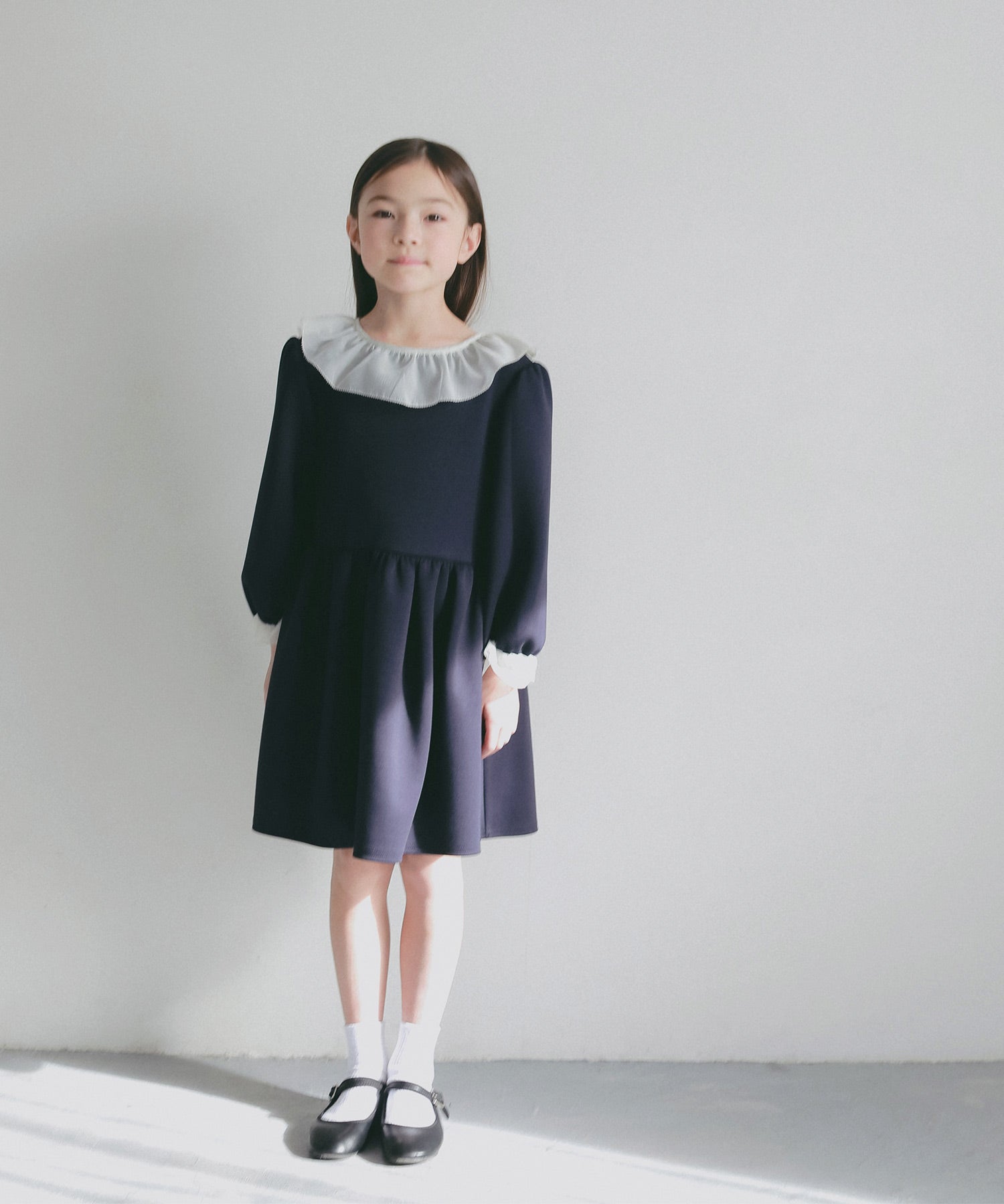 シアーフリル キッズワンピース【セレモニー/オケージョン】