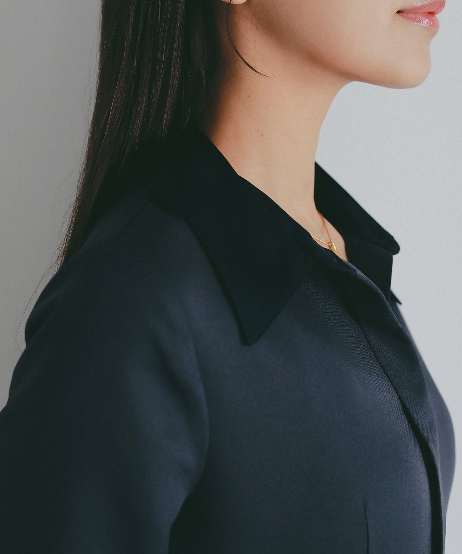 クラシックカフス 襟付きオールインワン【セレモニー/オケージョン】