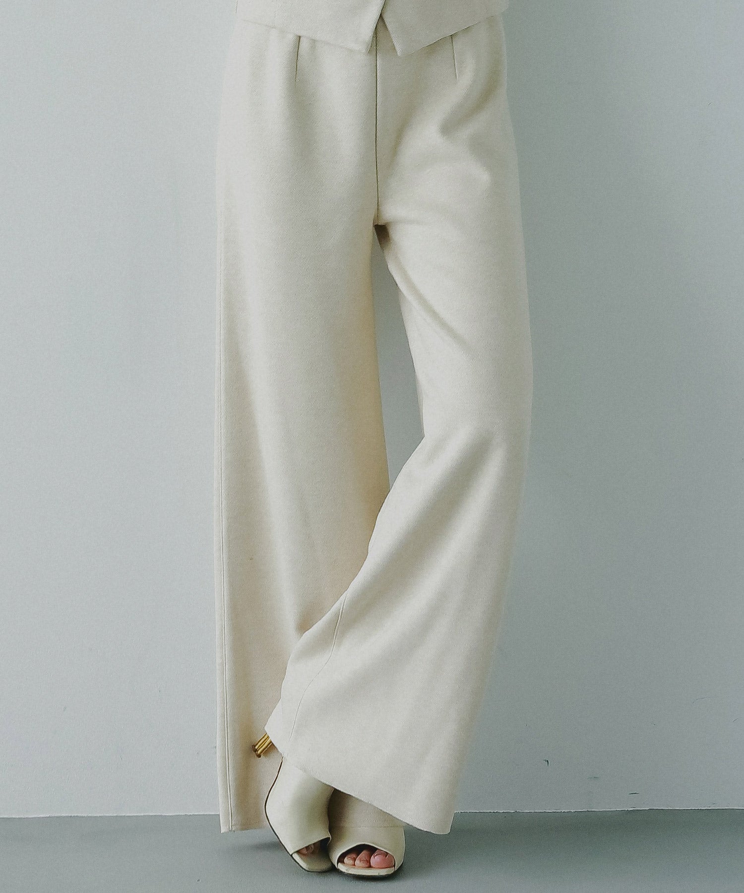 フェルトニットイージーワイドパンツ｜AJUGA.（アジュガ）公式通販サイト