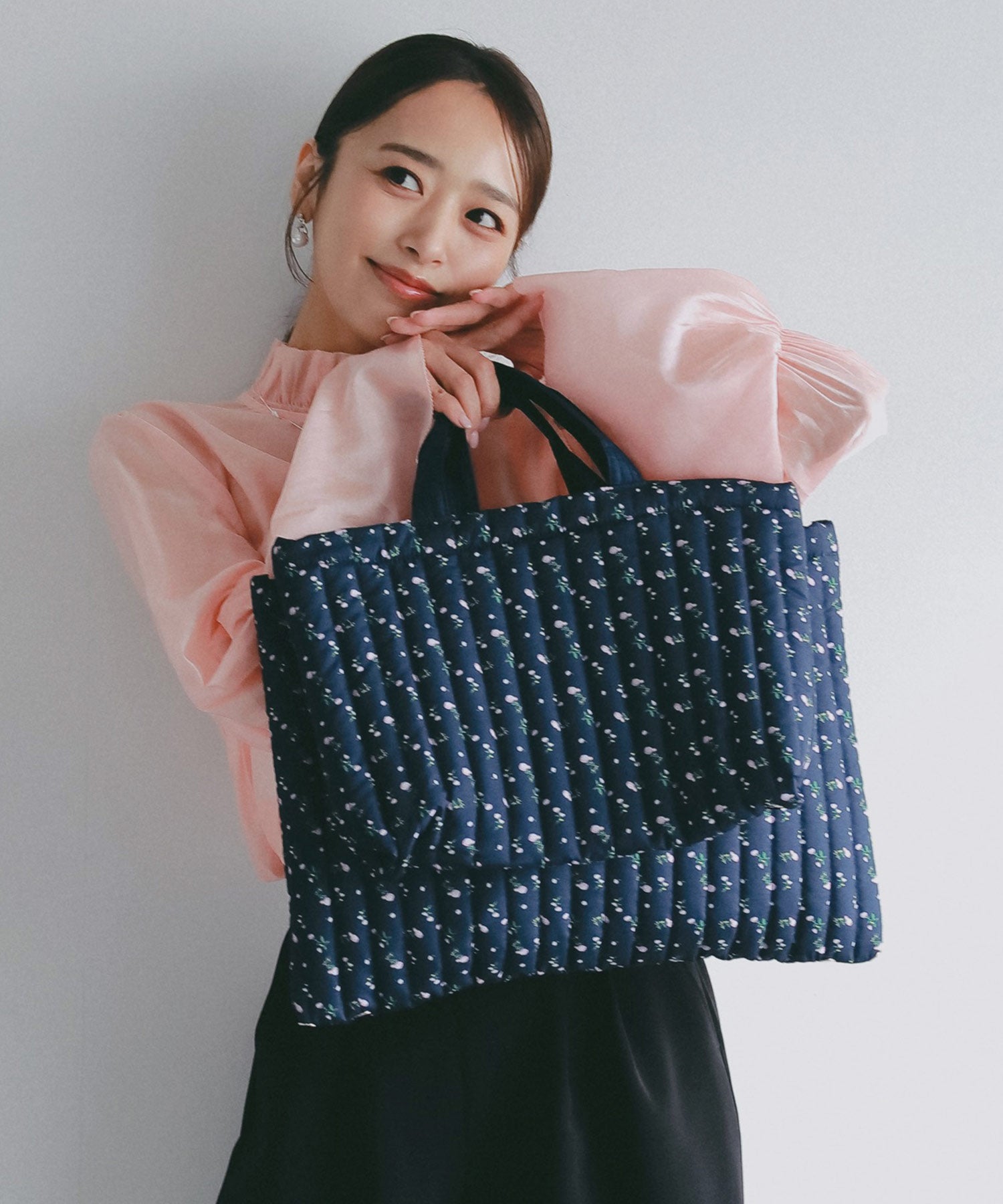 メルトキルティングレッスンバッグ