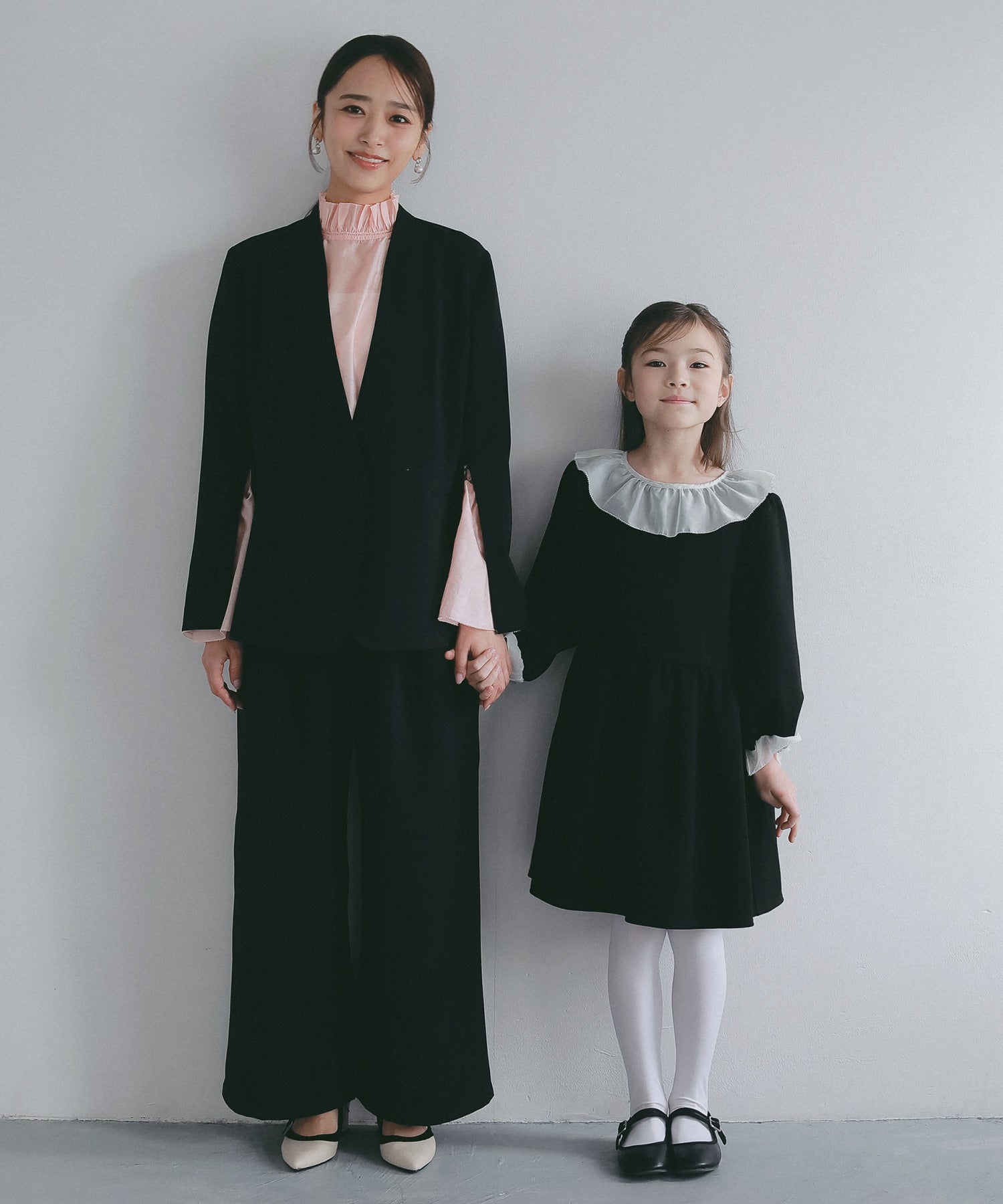 2WAYスリーブ イージーノーカラージャケット【セレモニー/オケージョン】