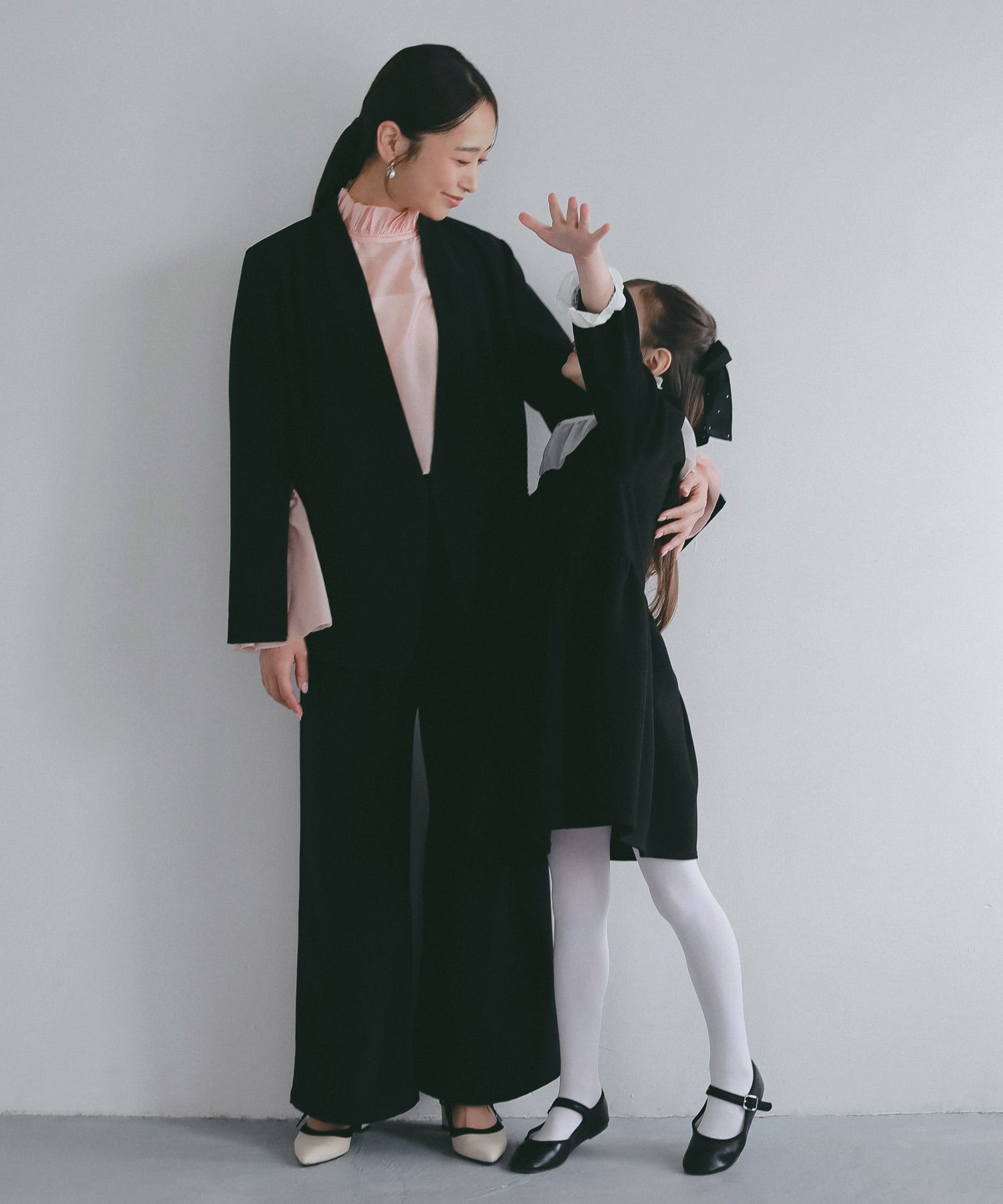 2WAYスリーブ イージーノーカラージャケット【セレモニー/オケージョン】