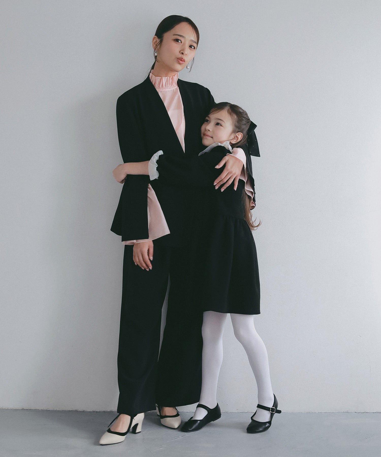 2WAYスリーブ イージーノーカラージャケット【セレモニー/オケージョン】