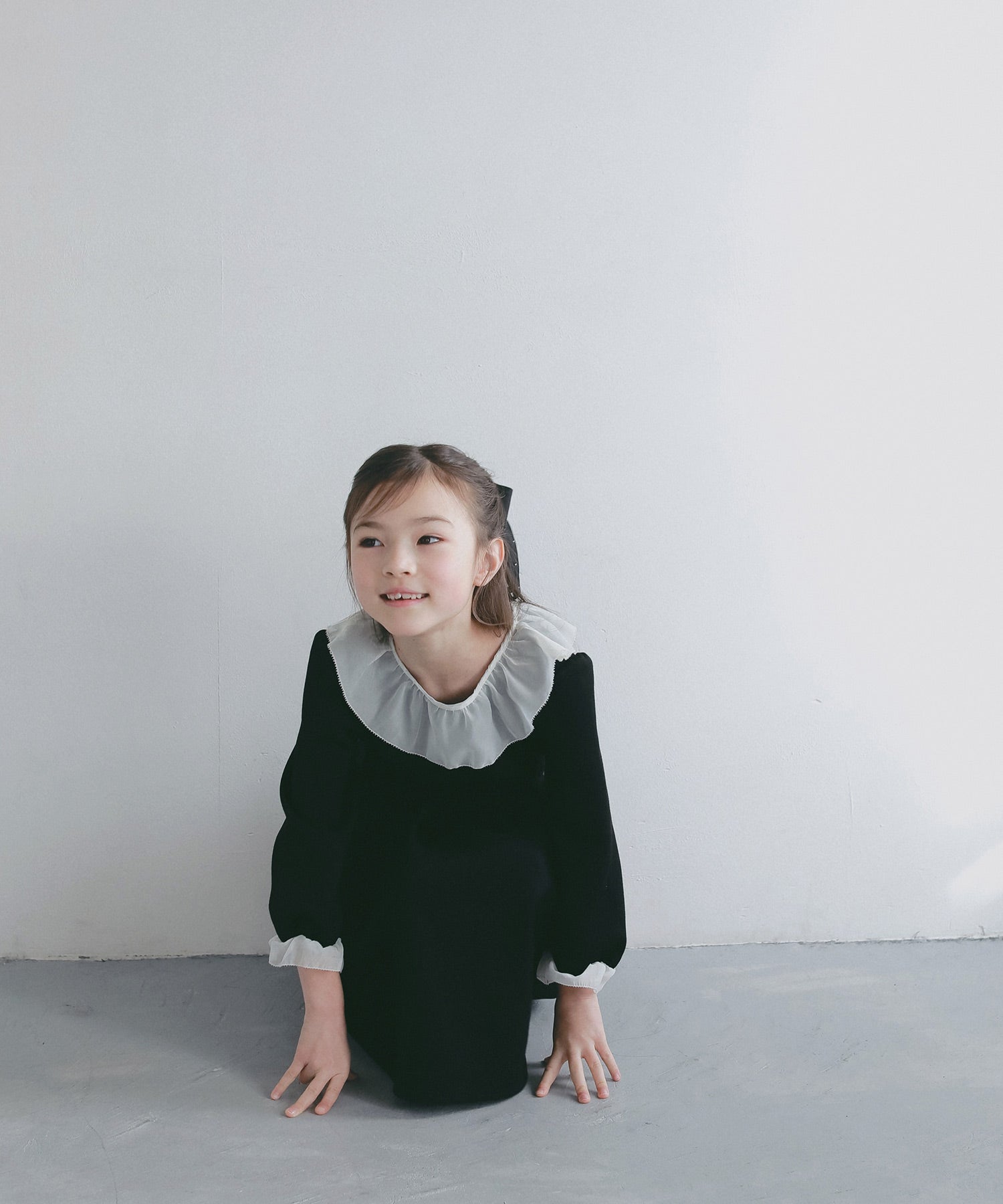 シアーフリル キッズワンピース【セレモニー/オケージョン】
