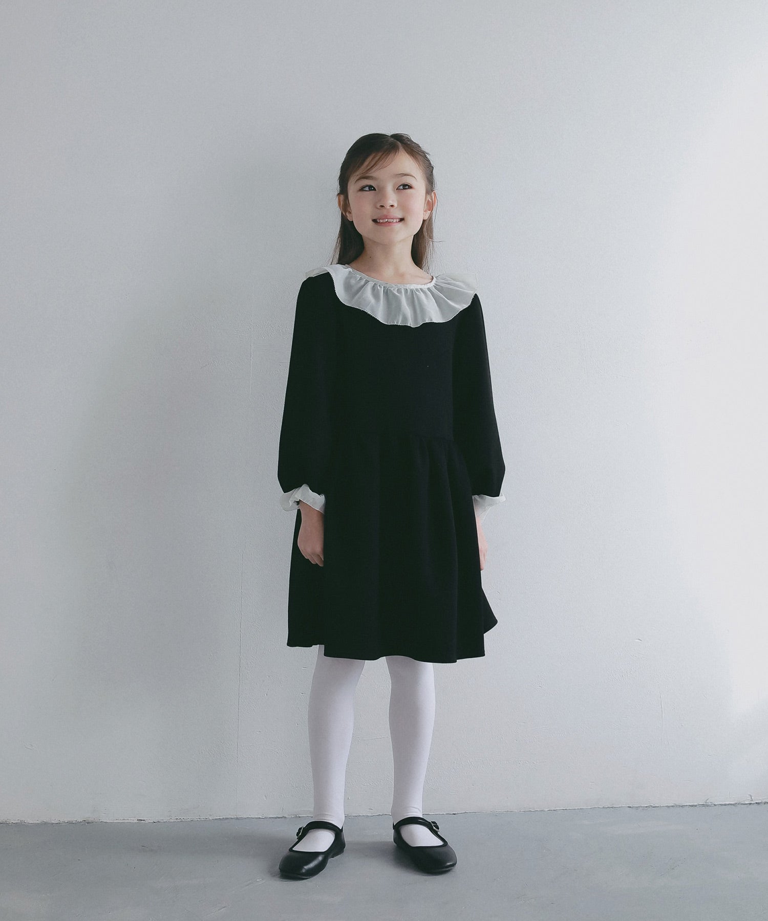 シアーフリル キッズワンピース【セレモニー/オケージョン】