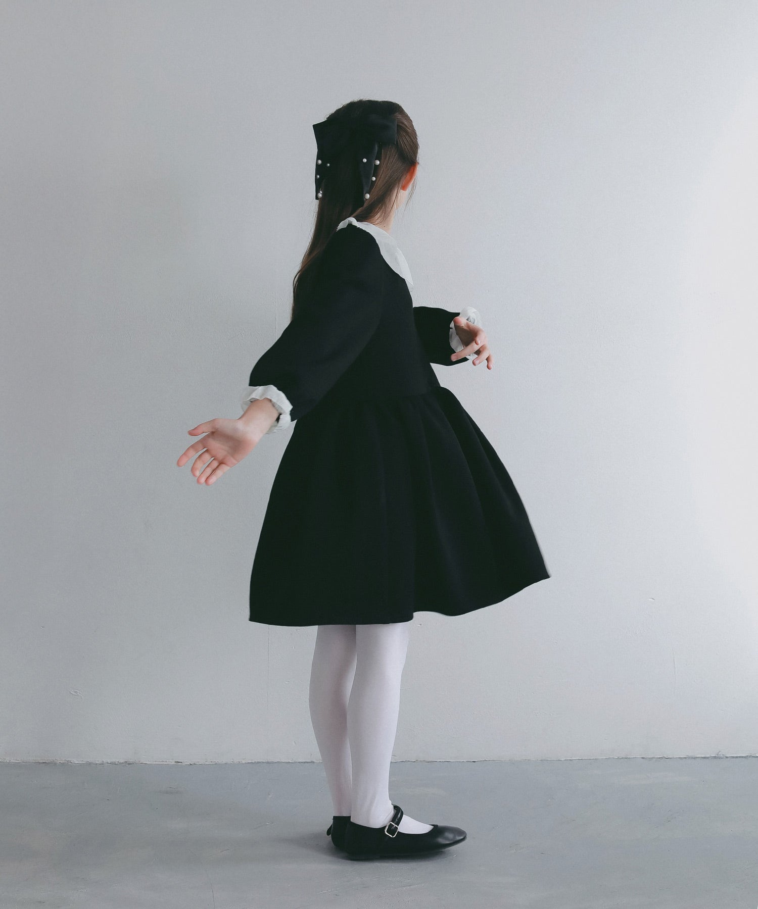 シアーフリル キッズワンピース【セレモニー/オケージョン】