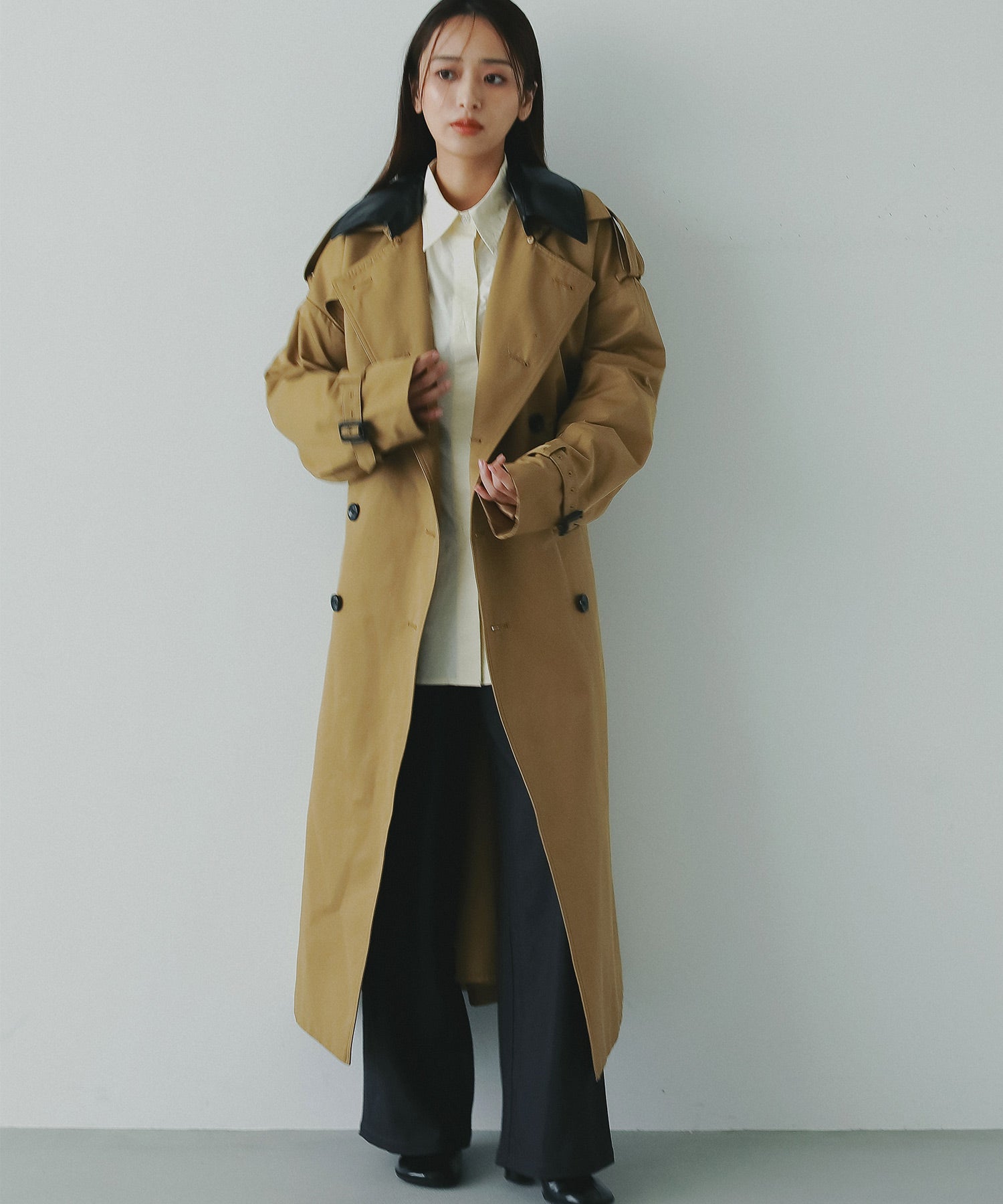 2WAYボリュームトレンチコート｜AJUGA.（アジュガ）公式通販サイト