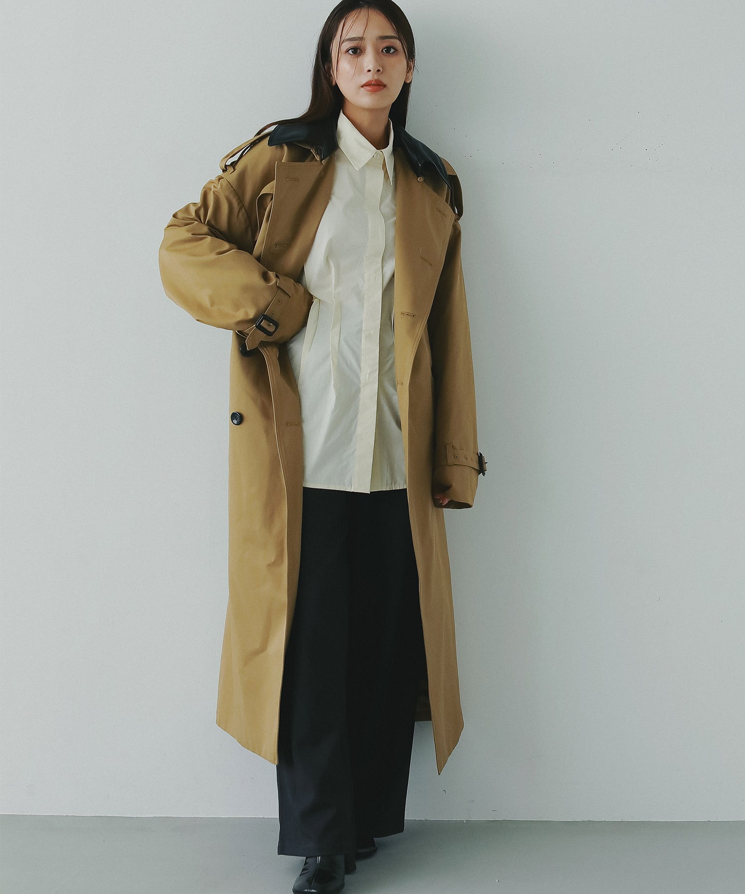 AJUGA. (アジュガ)2WAYボリュームトレンチコート 2WAYボリュームトレンチコート｜AJUGA.（アジュガ）公式通販サイト