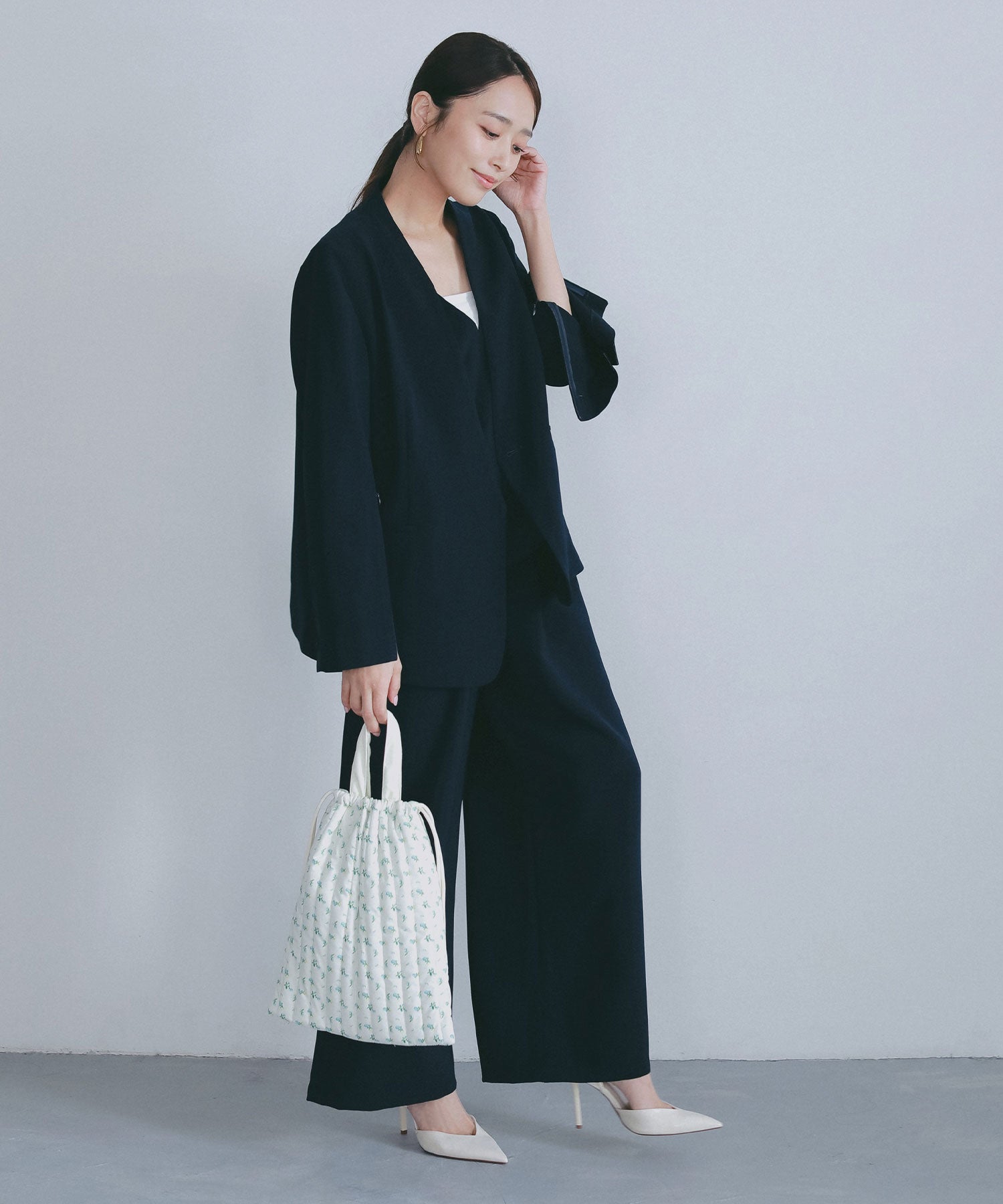 メルトキルティング撥水シューズケース