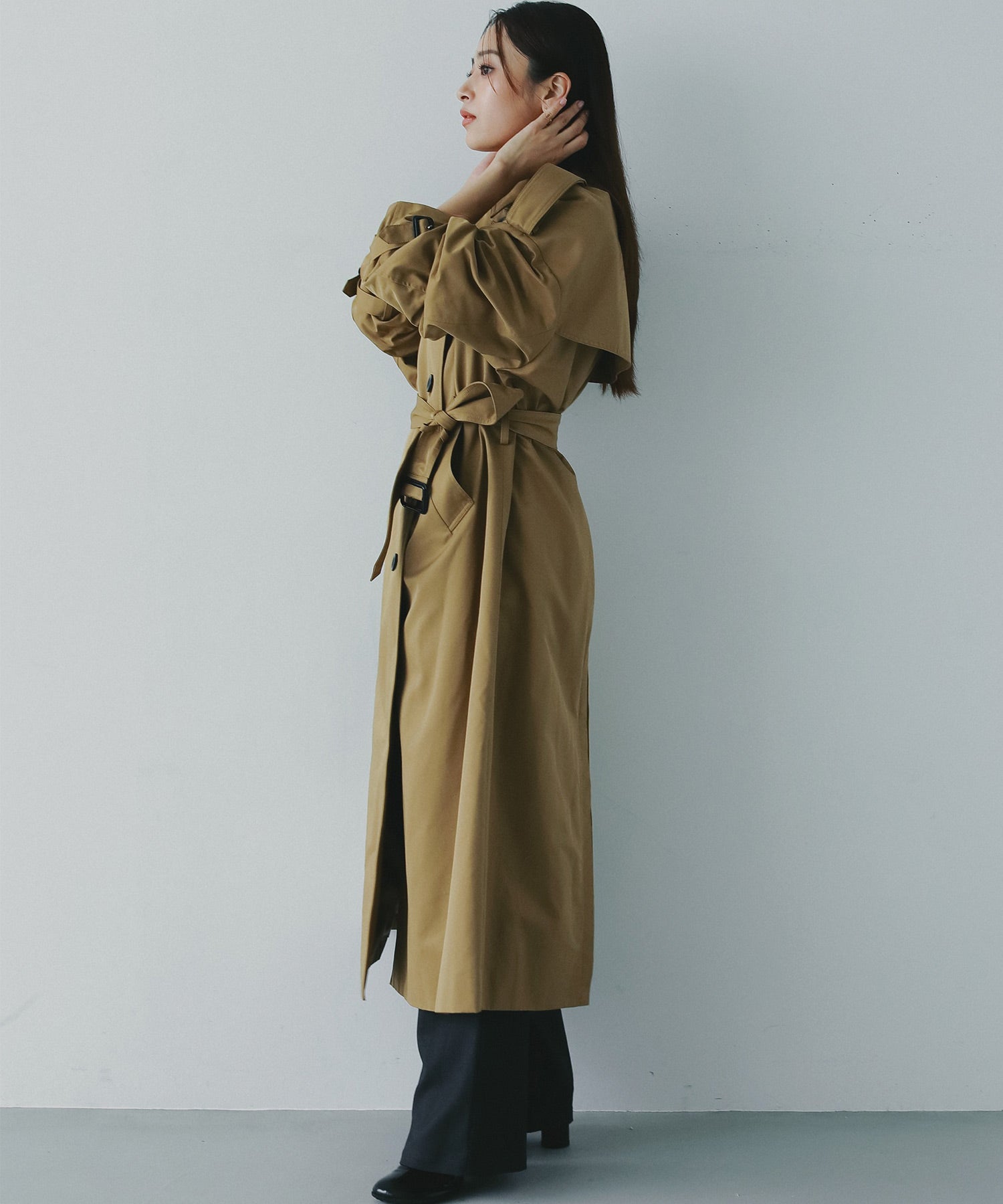 【新品即発送】AJUGA.★2WAYボリュームトレンチコート 2WAYボリュームトレンチコート｜AJUGA.（アジュガ）公式通販サイト