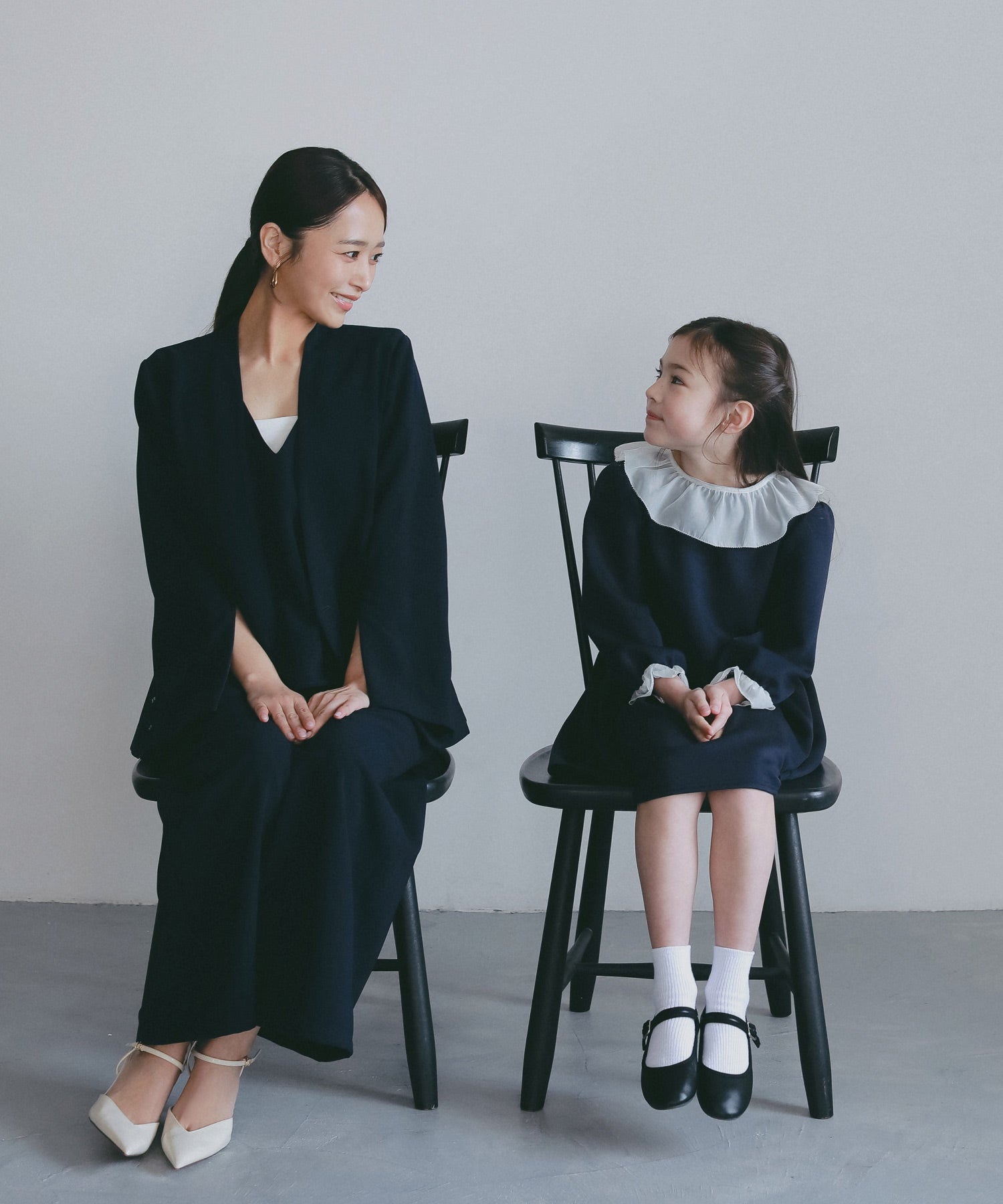 イージーレイヤードVネックジレ【セレモニー/オケージョン】