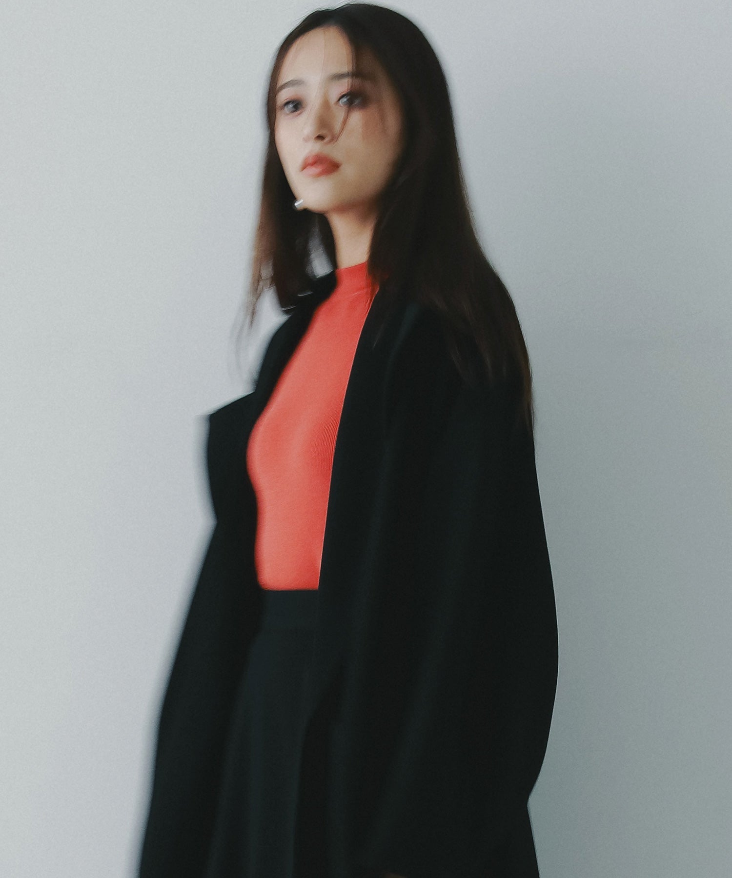 ウォッシャブルニットトップス