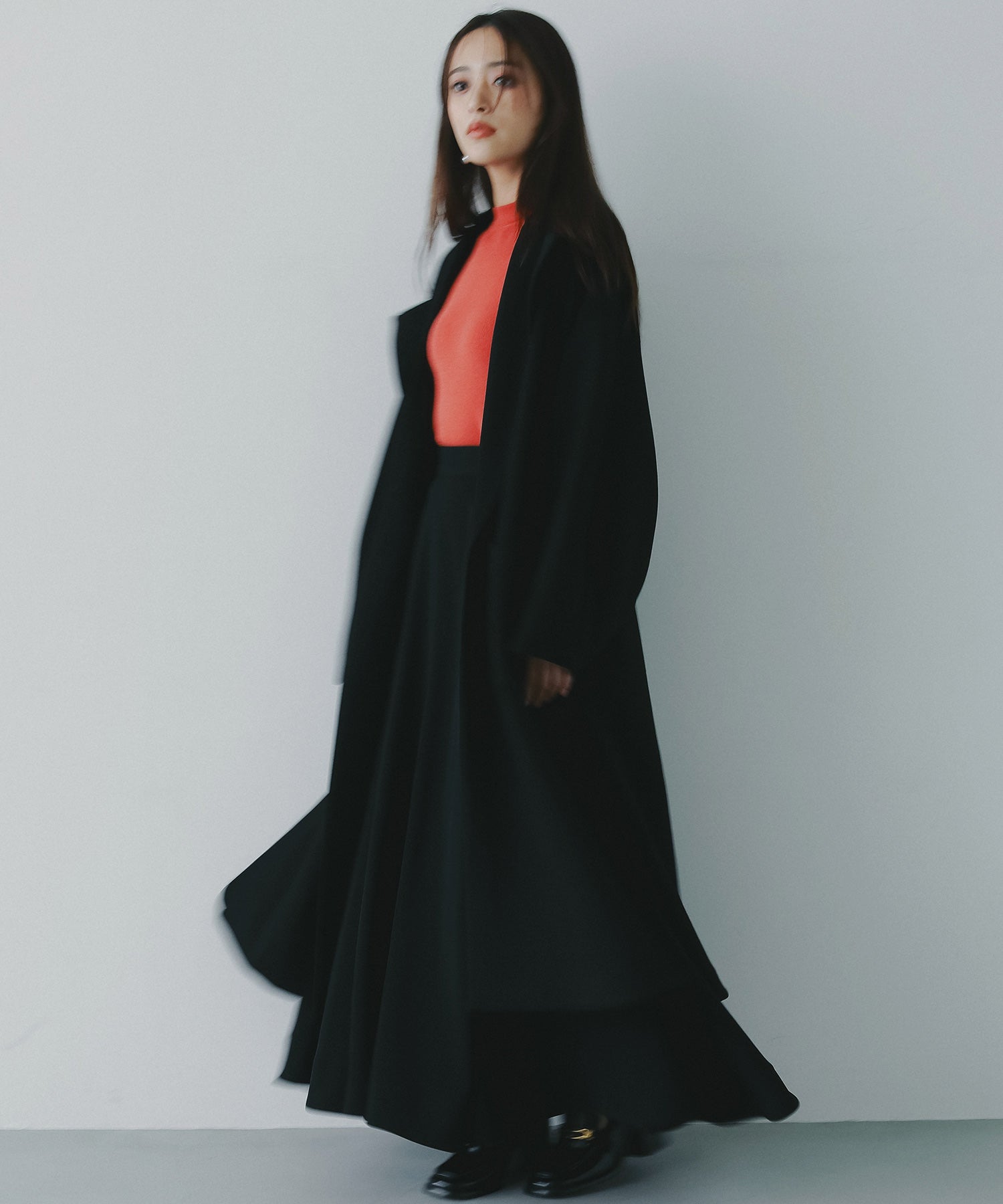 フレアロングスカート