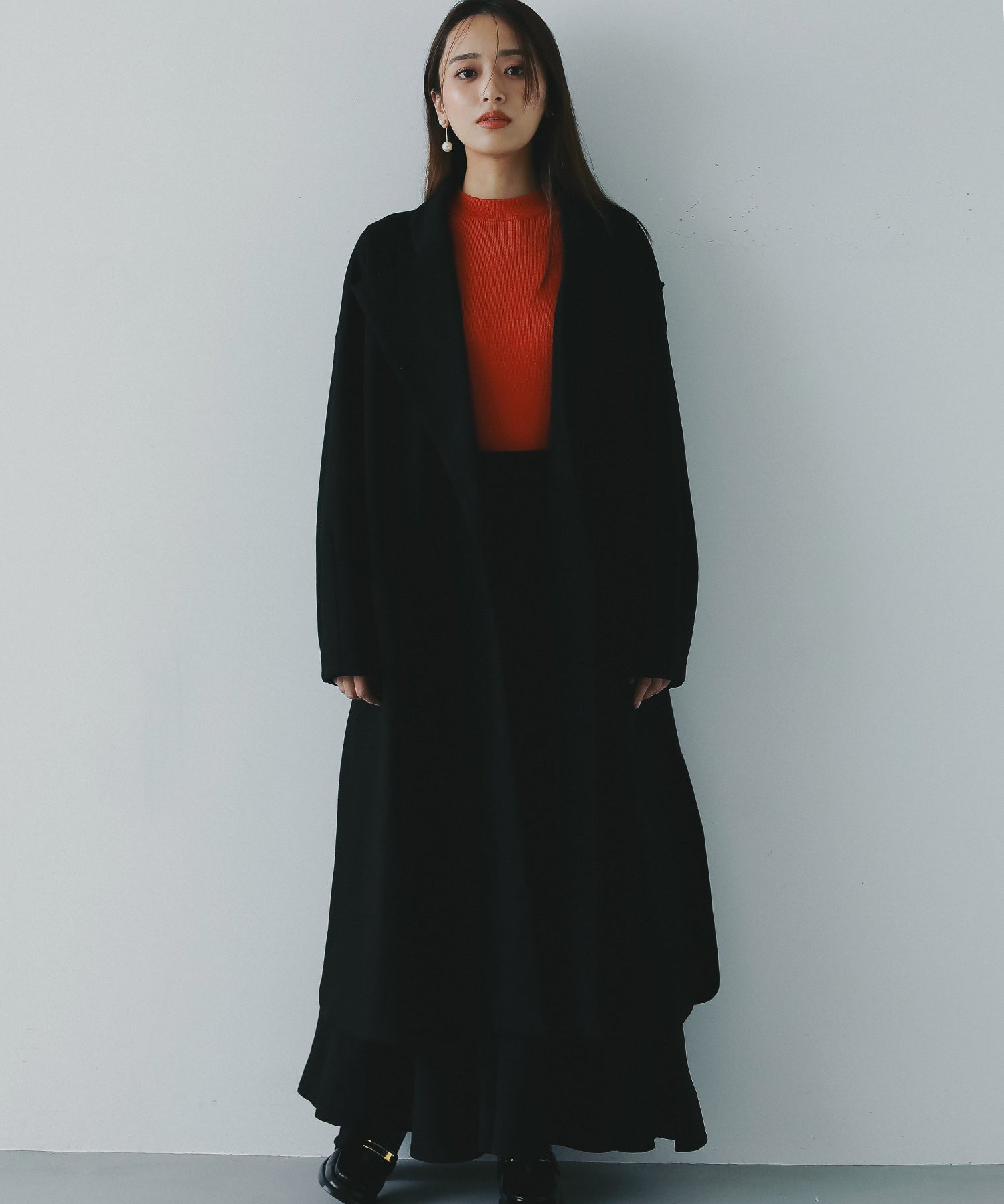 ウォッシャブルニットトップス