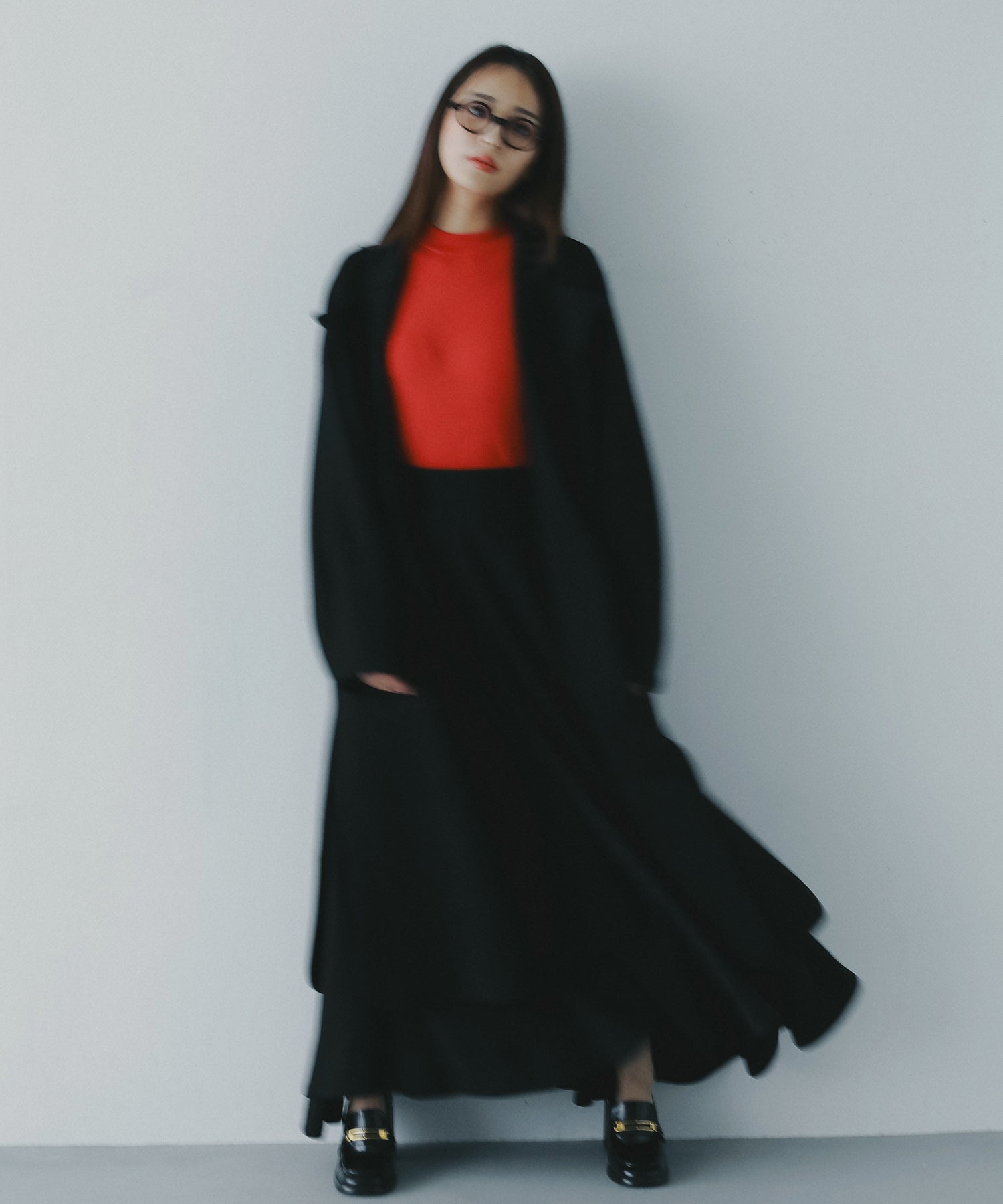 フレアロングスカート