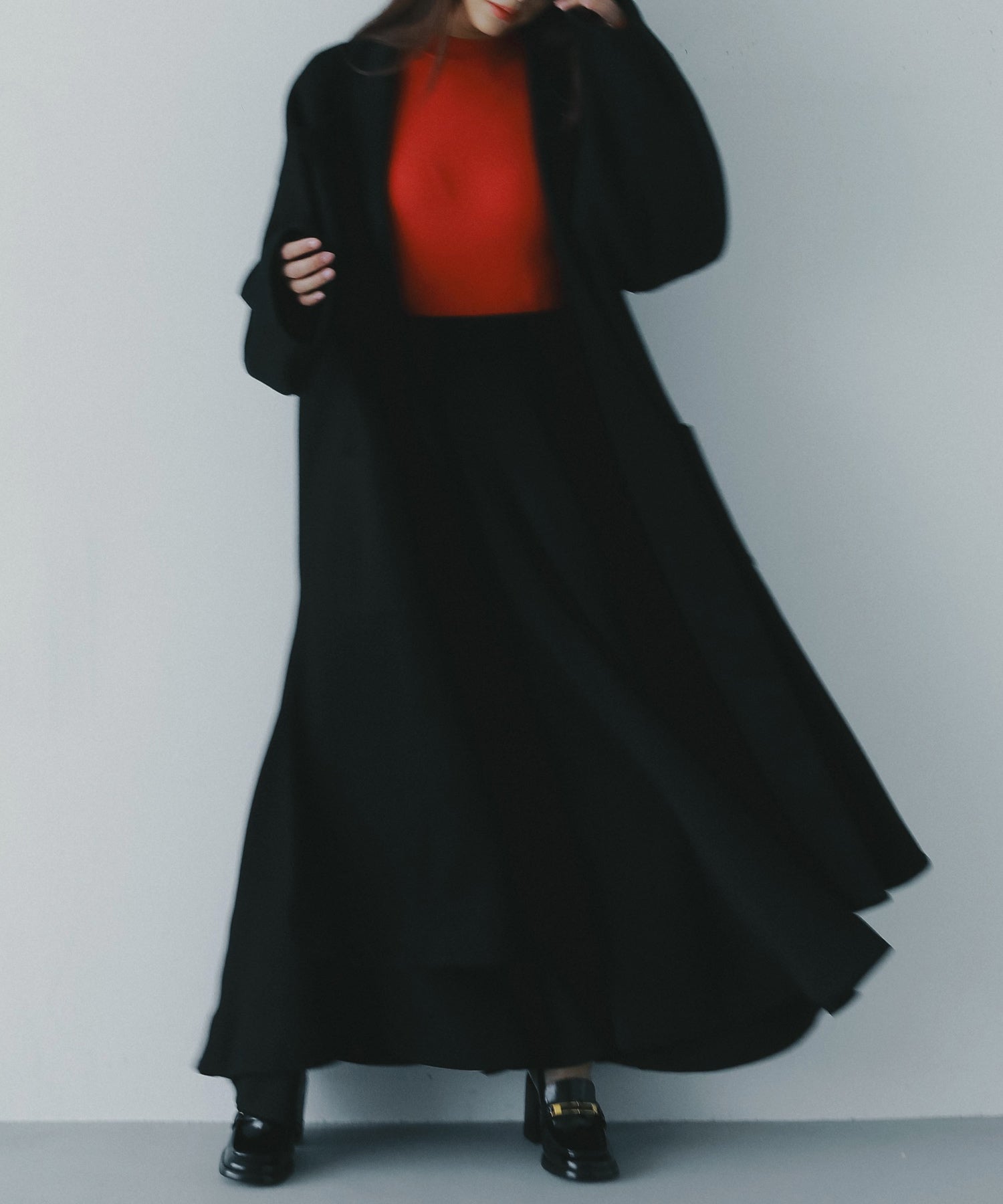 フレアロングスカート