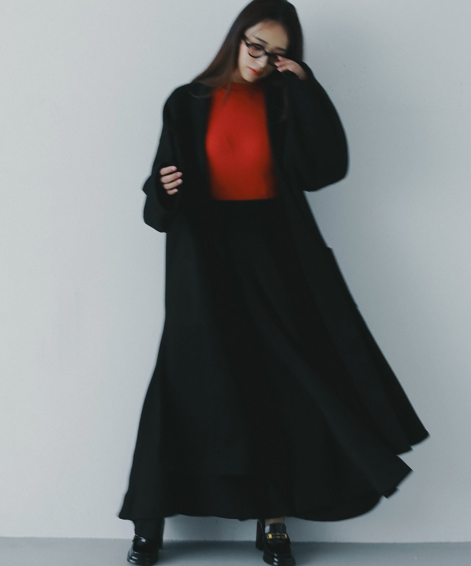 ウォッシャブルニットトップス