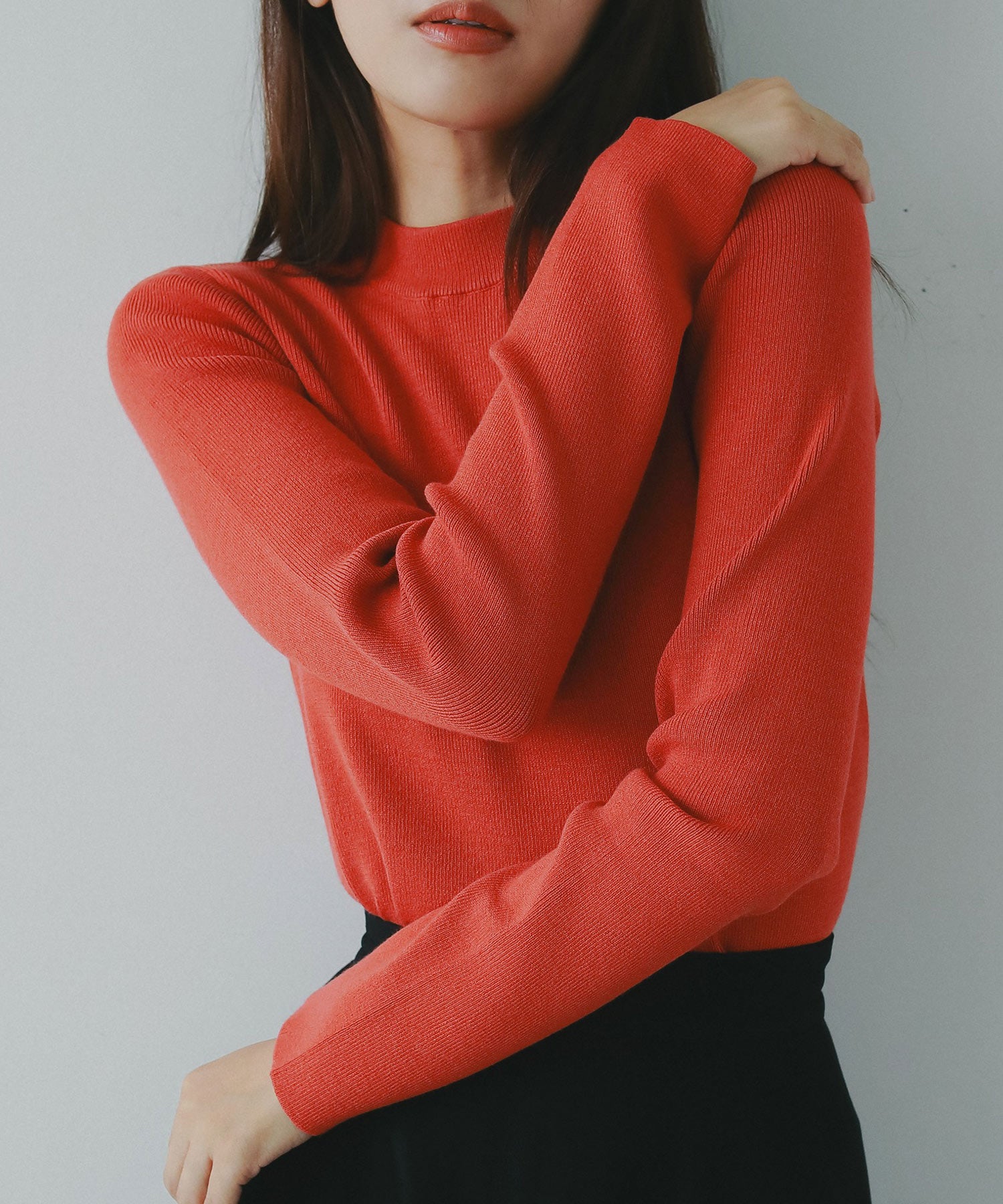 ウォッシャブルニットトップス