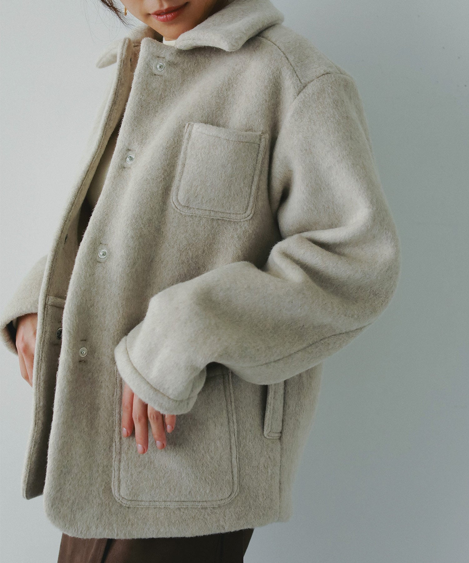 ウールショートジャケット｜AJUGA.（アジュガ）公式通販サイト