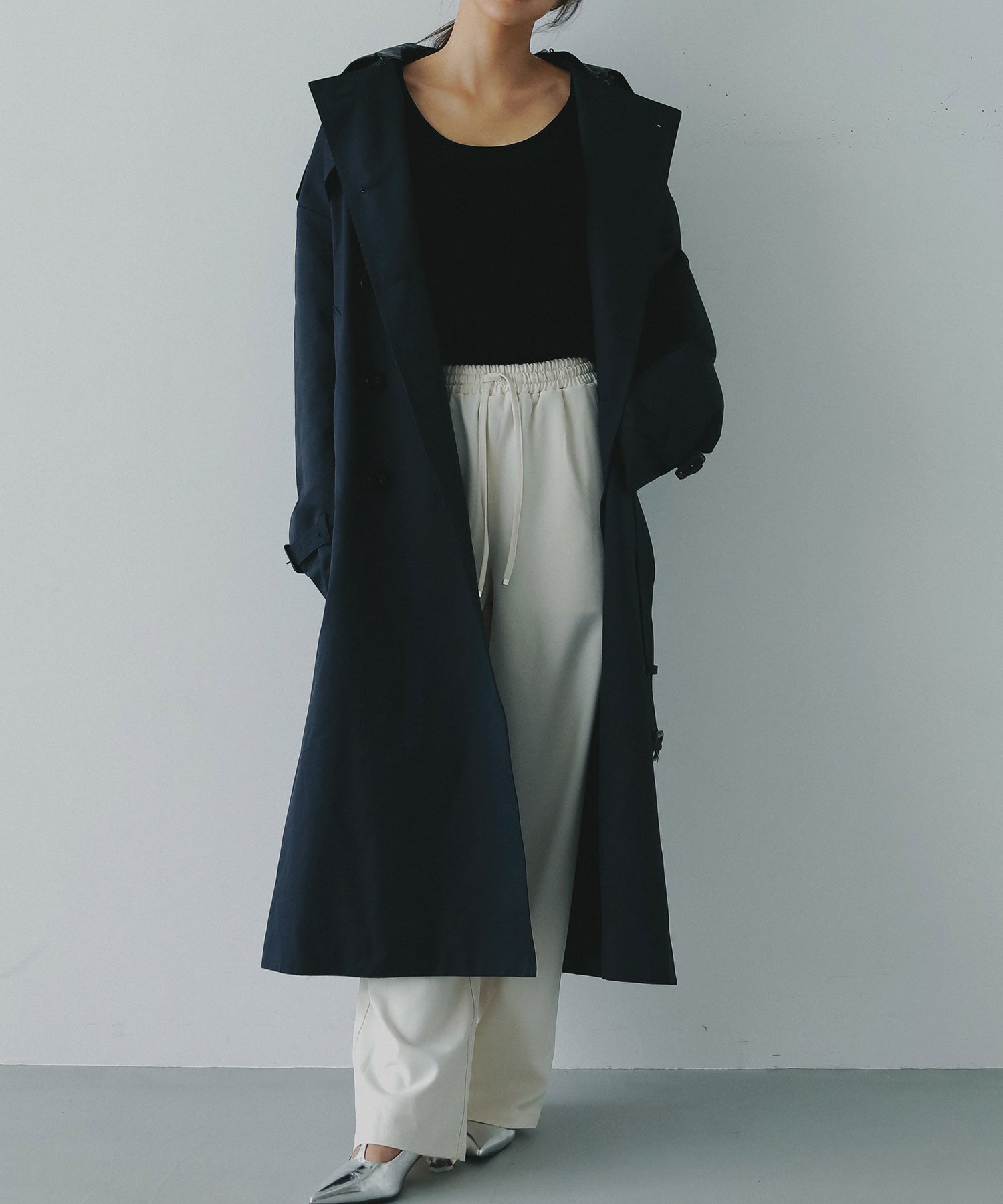 ノータックスマートワイドパンツ