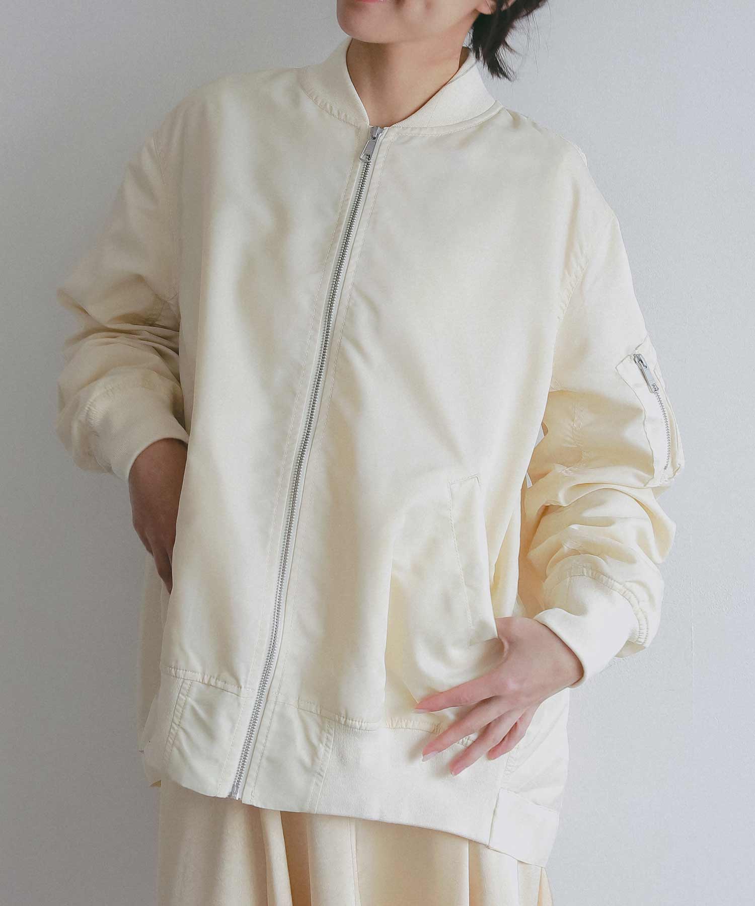 ロングシルエット MA-1ブルゾン｜AJUGA.（アジュガ）公式通販サイト