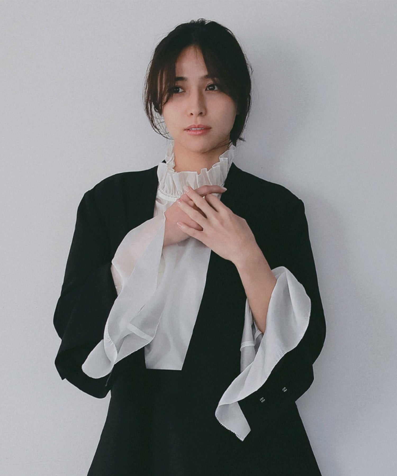 2WAYスリーブ イージーノーカラージャケット【セレモニー/オケージョン】