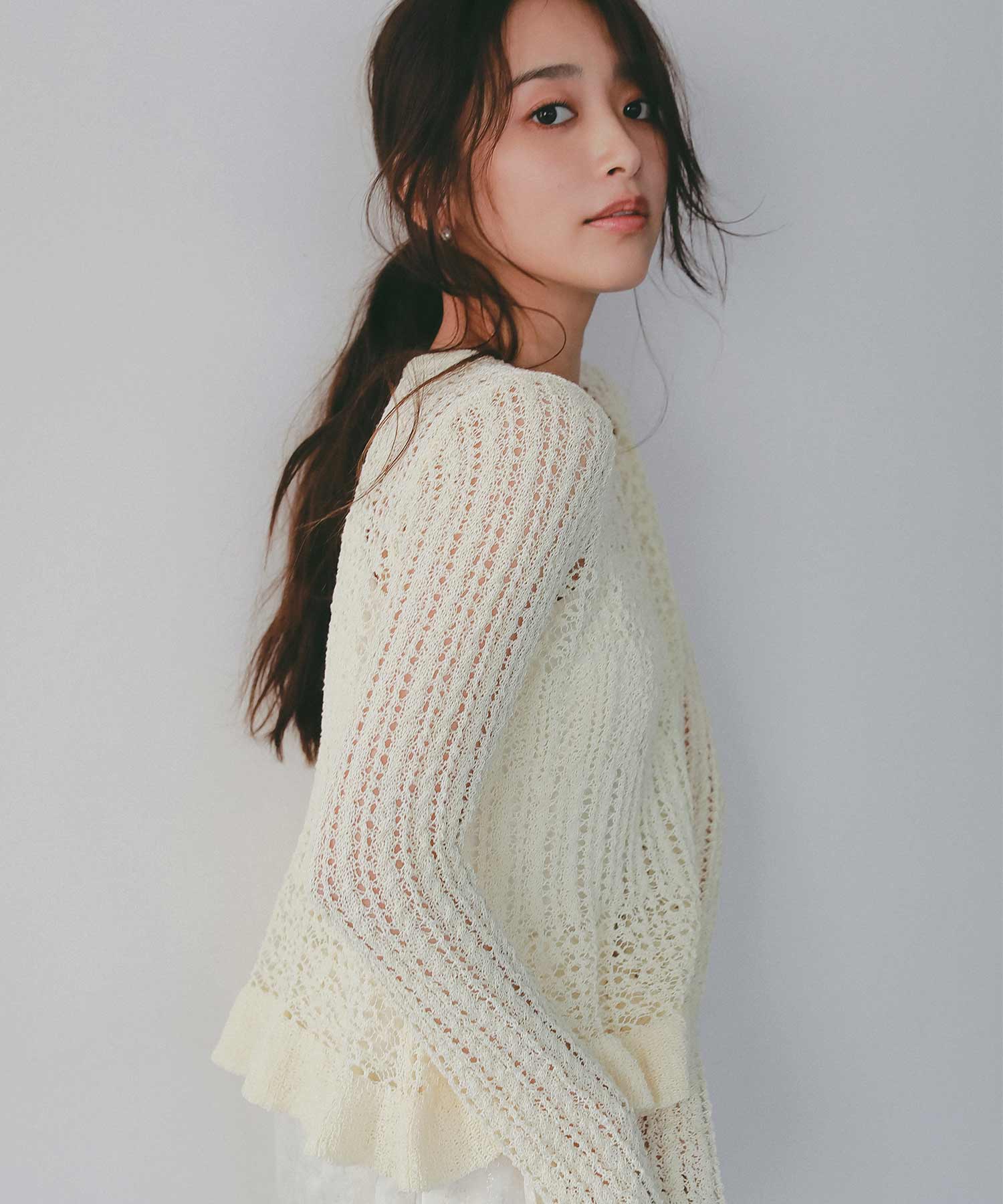 ペプラムクロシェ シアーニット｜AJUGA.（アジュガ）公式通販サイト