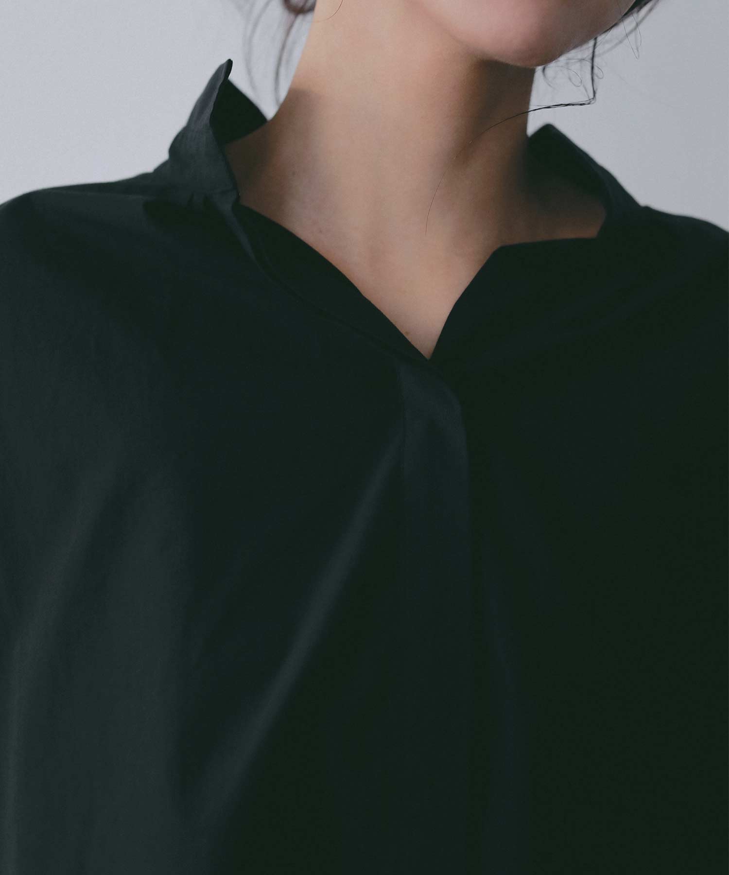 サイドボタン付き スキッパーシャツ【セレモニー/オケージョン】